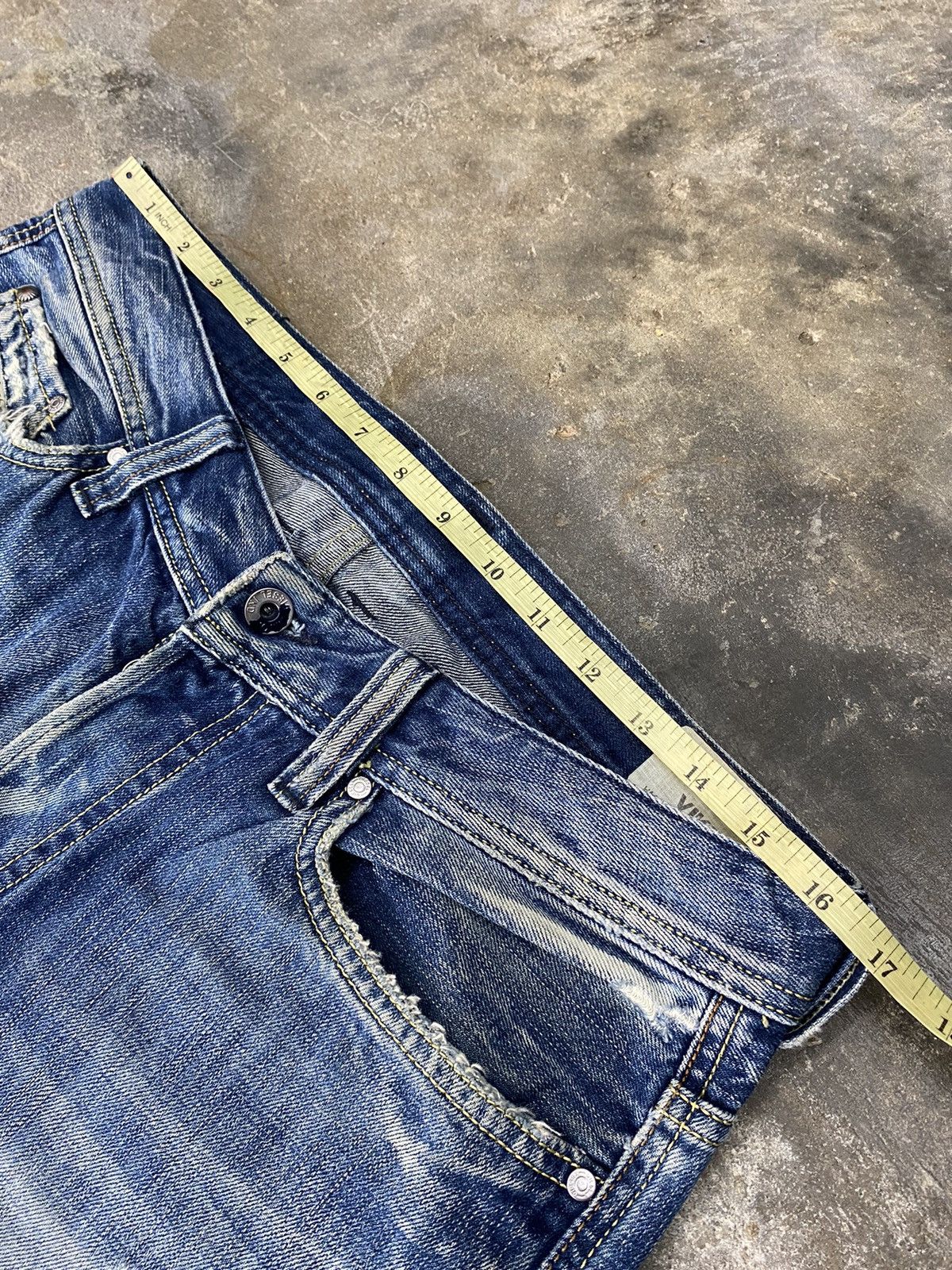 Diesel × Japanese Brand × Vintage Diesel industries blue jeans wash Size US 32 / EU 48 - 18 Thumbnail