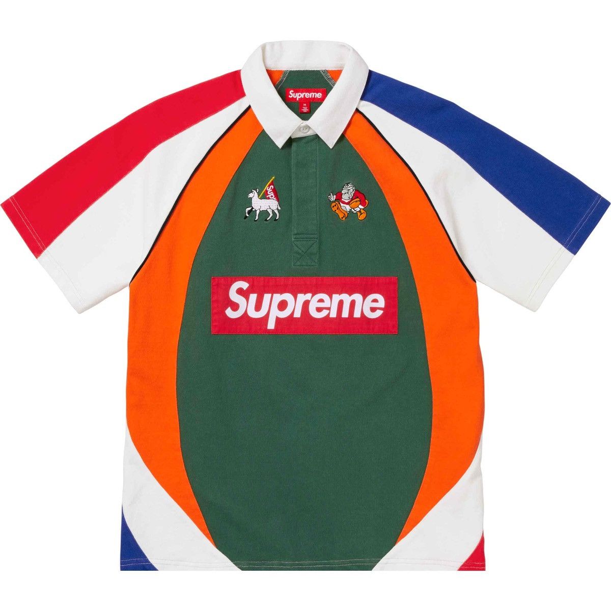 image of Supreme S/s Rugby Shirt, Men's (Size Small)