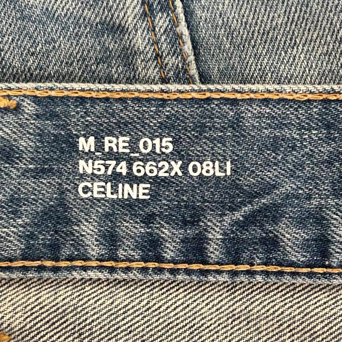 Celine Celine Wesley Distressed Destroyed Jeans 33 Size US 33 - 3 Thumbnail