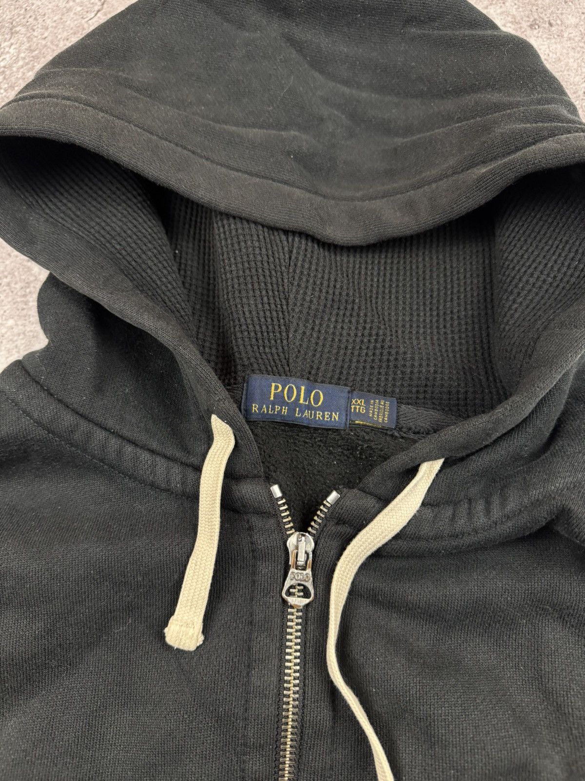 Polo Ralph Lauren Vintage Y2K Polo Ralph Lauren Oversized baggy zip up hoodie Size US XL / EU 56 / 4 - 4 Thumbnail