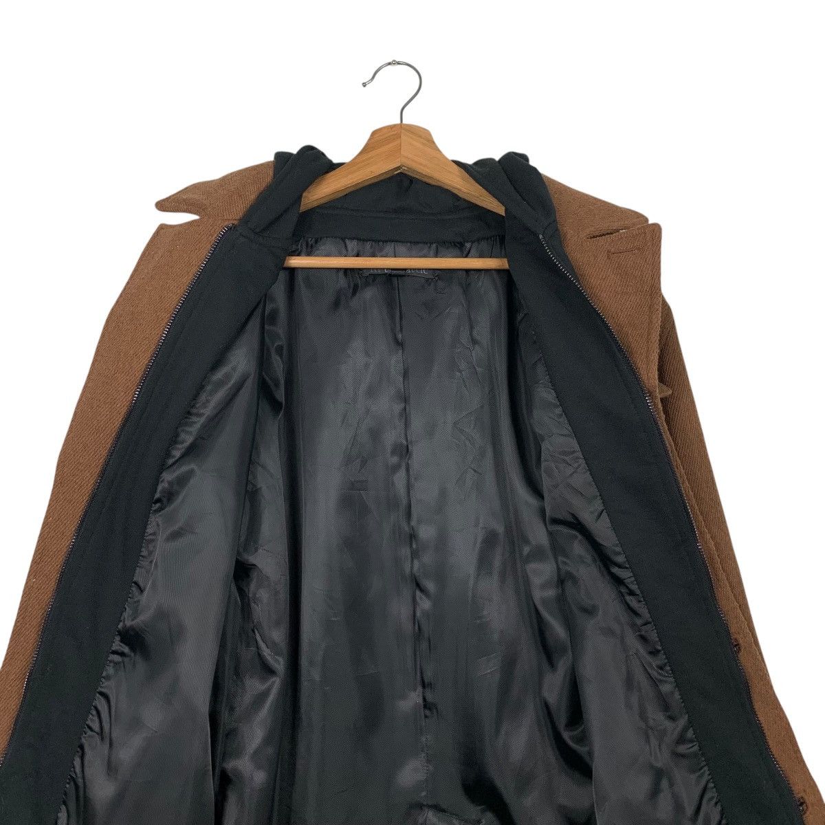 In The Attic IN THE ATTIC Double Layer Hoodies Duffle Coat #2348-C105 Size US L / EU 52-54 / 3 - 13 Thumbnail