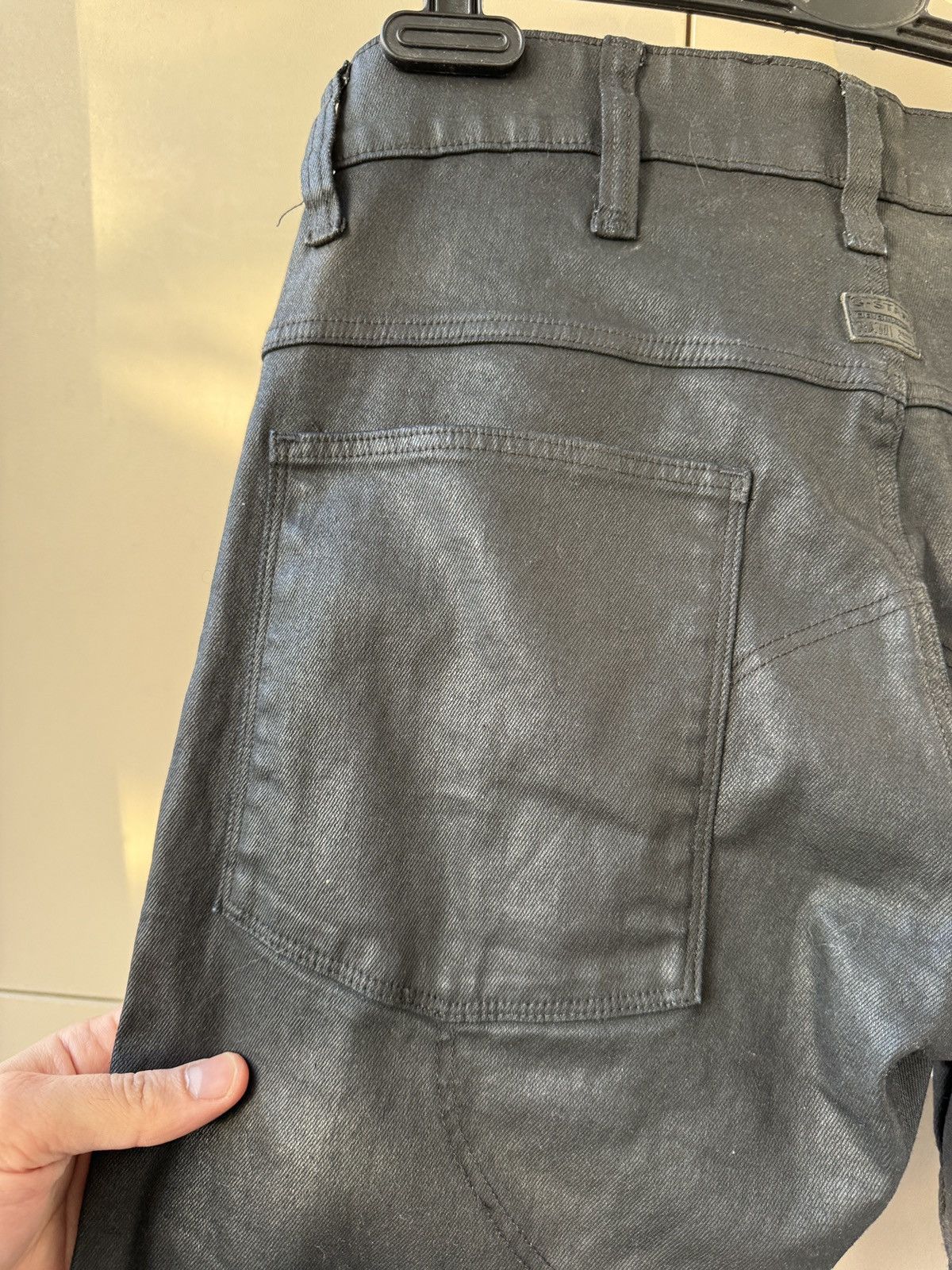 G-Star G Star Raw Denim 5620 Afrojack Zip 3d Super Slim Jeans Biker Size US 31 - 9 Thumbnail