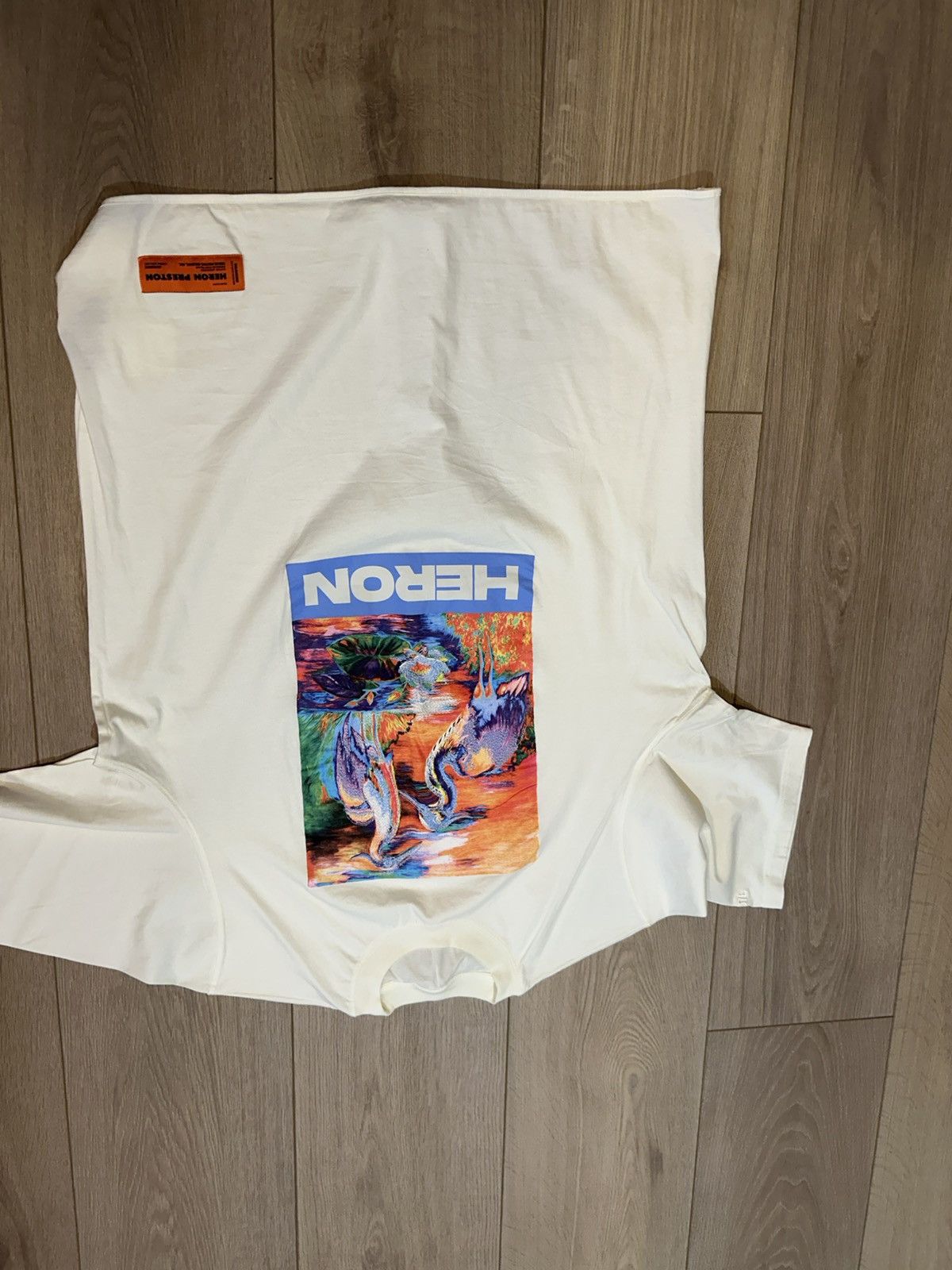 Heron Preston Heron Tee Size US XL / EU 56 / 4 - 1 Thumbnail