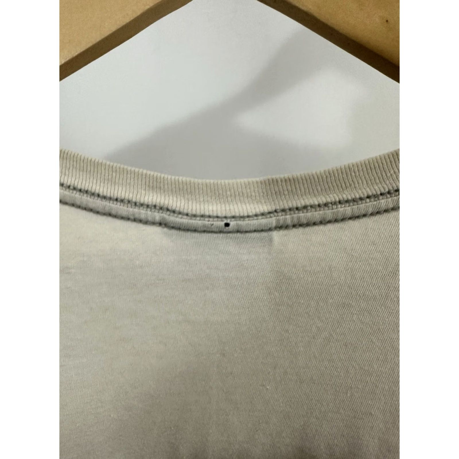 Polo Ralph Lauren VTG 90s Polo Ralph Lauren Ball Pony Single Stitch T-Shirt Size XL Shirt Mens Cream Polo Ralph Lauren Ball Pony Shirt XL Mens Size US XL / EU 56 / 4 - 5 Thumbnail