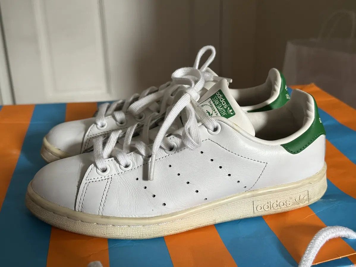 Adidas STAN SMITH SHOES (2015) Size US 5 / EU 37 - 3 Thumbnail