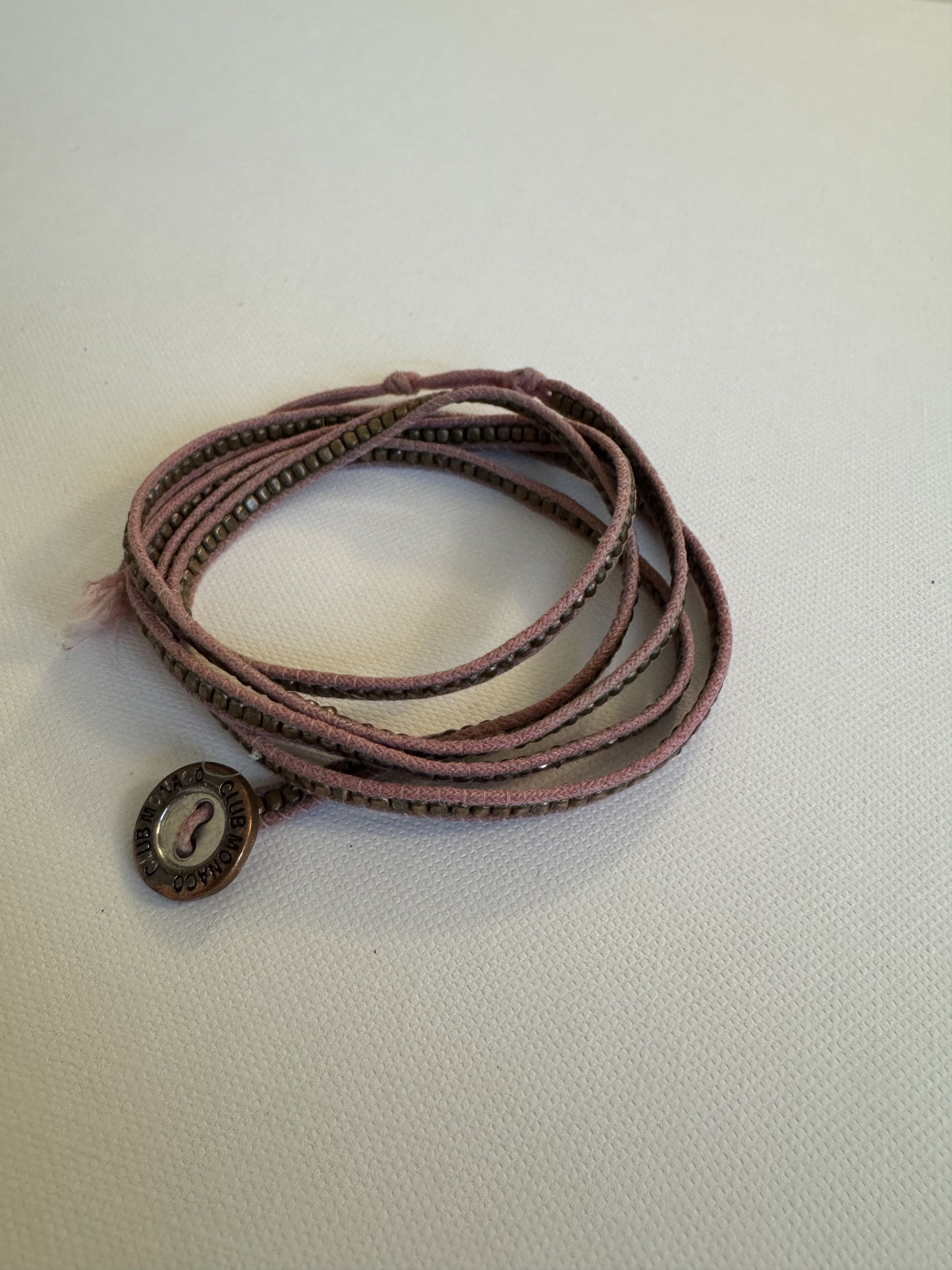 Club Monaco Vintage Beaded Wrap Bracelet Size ONE SIZE - 3 Thumbnail