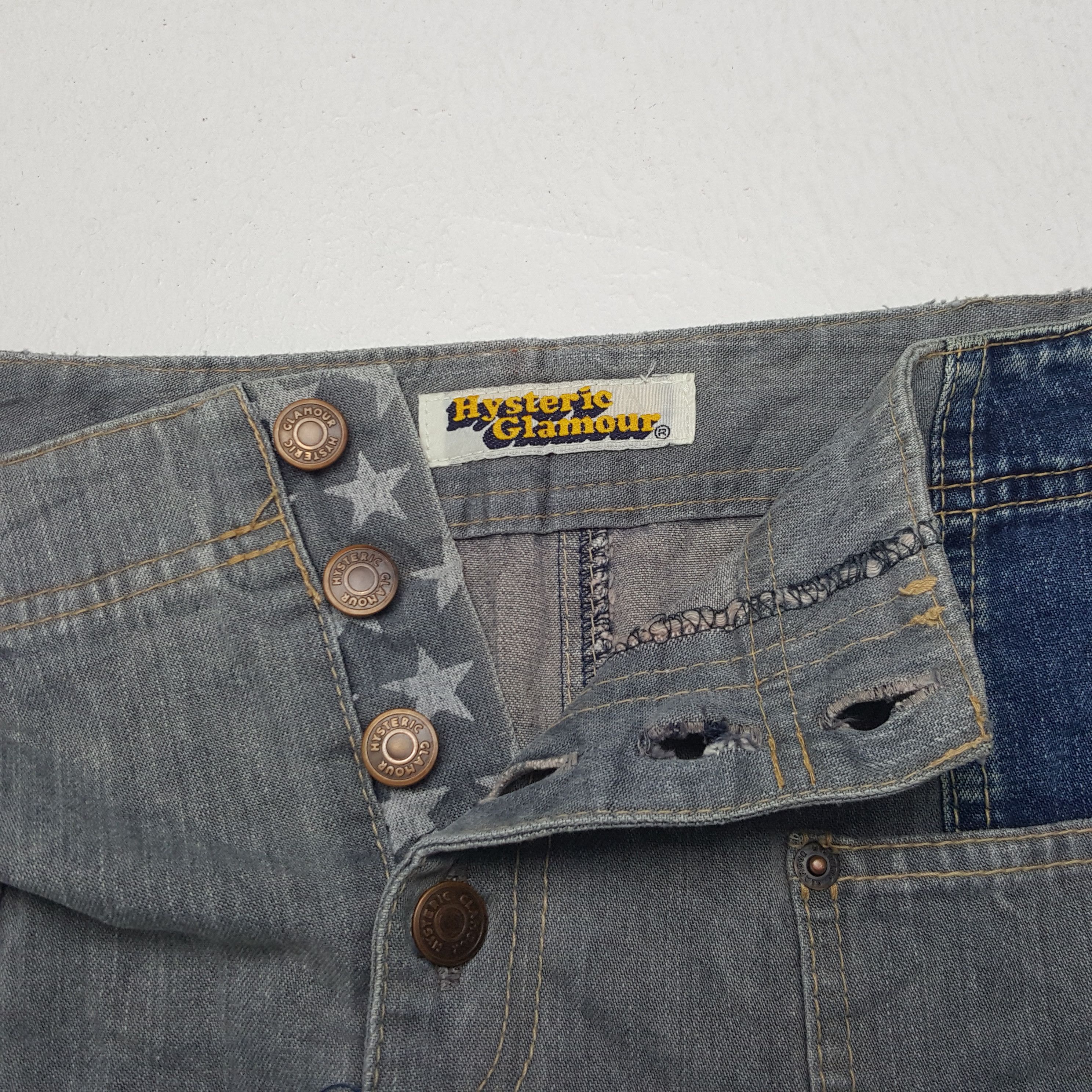 Hysteric Glamour × Vintage Vintage Hysteric Glamour Denim Skirts Size 28" / US 6 / IT 42 - 5 Thumbnail