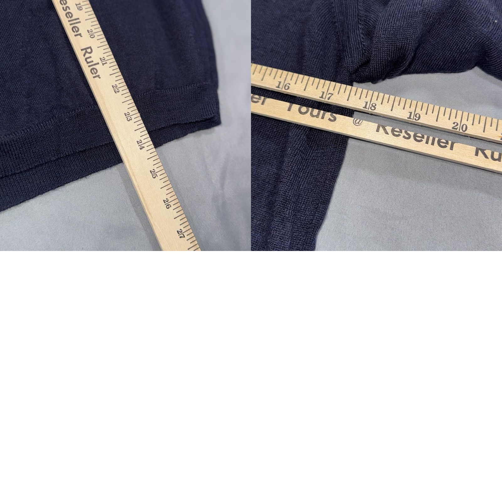 Canali Canali Sweater Mens Pullover V-Neck Navy Blue 100% Wool Lightweight Knit Knitted Knitwear Solid 46 S Regular Men’s Mens Middle? Size US S / EU 44-46 / 1 - 8 Thumbnail