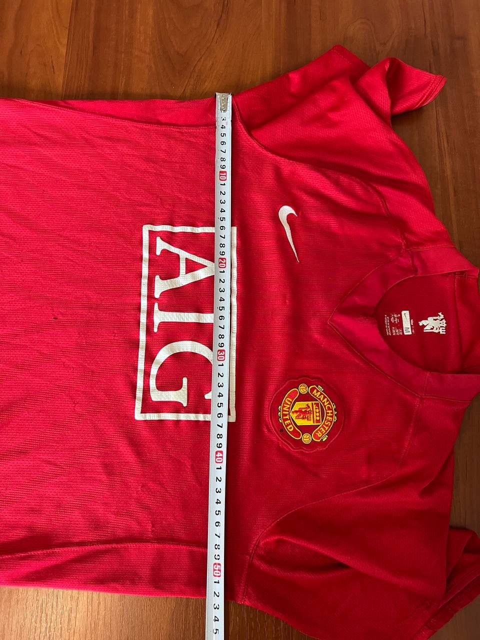 Nike 2007/09 MANCHESTER UNITED #7 RONALDO HOME SOCCER JERSEY NIKE Size US M / EU 48-50 / 2 - 22 Thumbnail