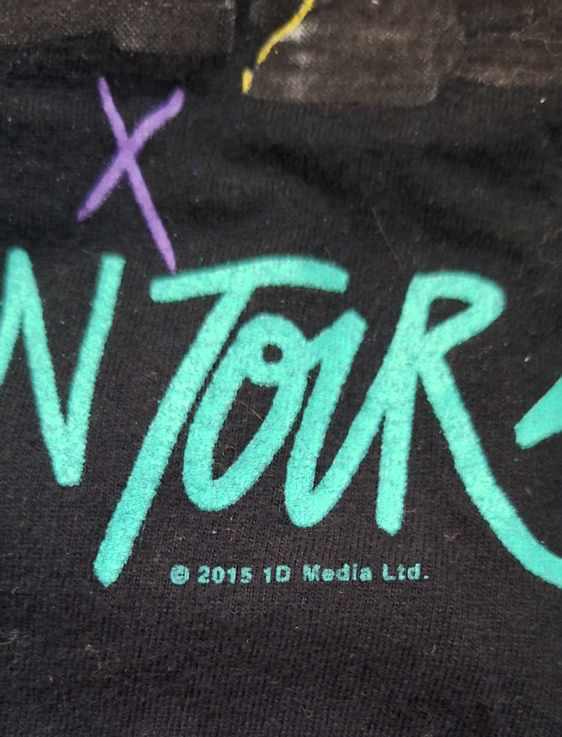 Gildan Original One Direction On The Road Again Tour 2015 T-Shirt Size S / US 4 / IT 40 - 5 Thumbnail