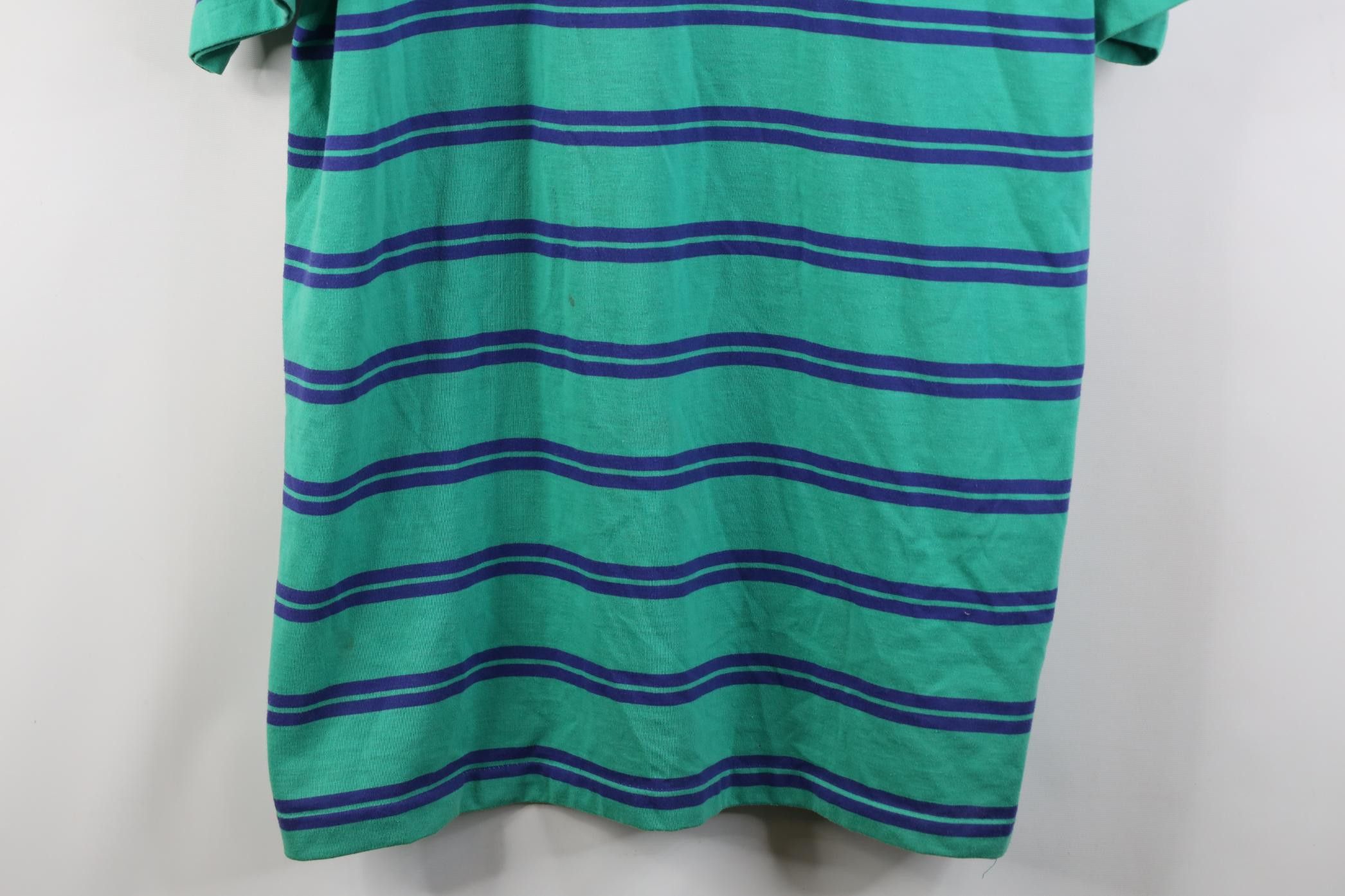 Vintage Vintage 90s Streetwear Block Knit Golf Polo Shirt Pocket Size US XL / EU 56 / 4 - 3 Thumbnail