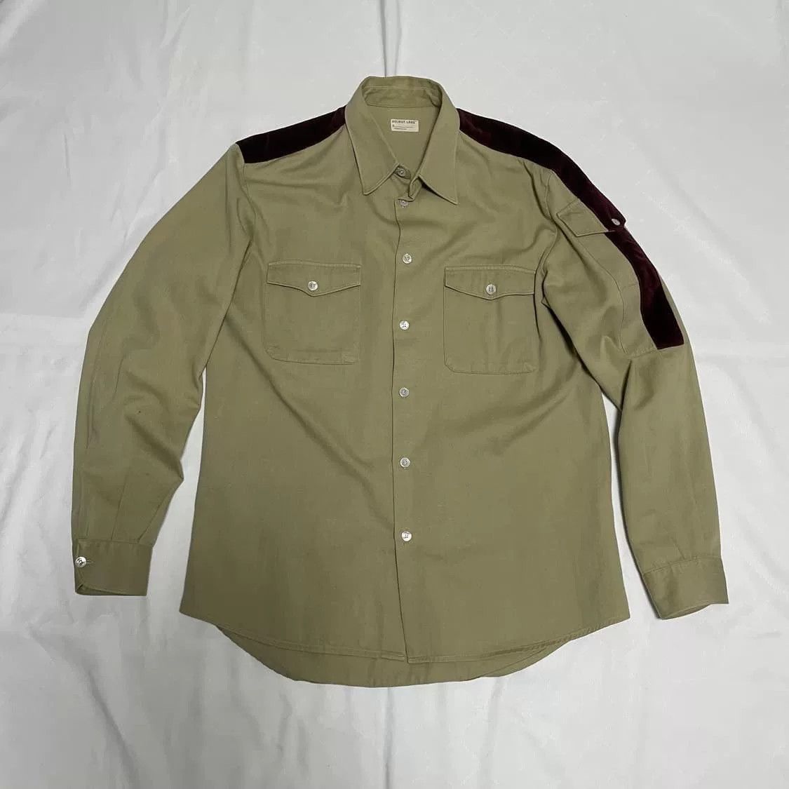 Helmut Lang Helmut Lang Vintage Cargo Work Jacket Size US S / EU 44-46 / 1 - 1 Thumbnail