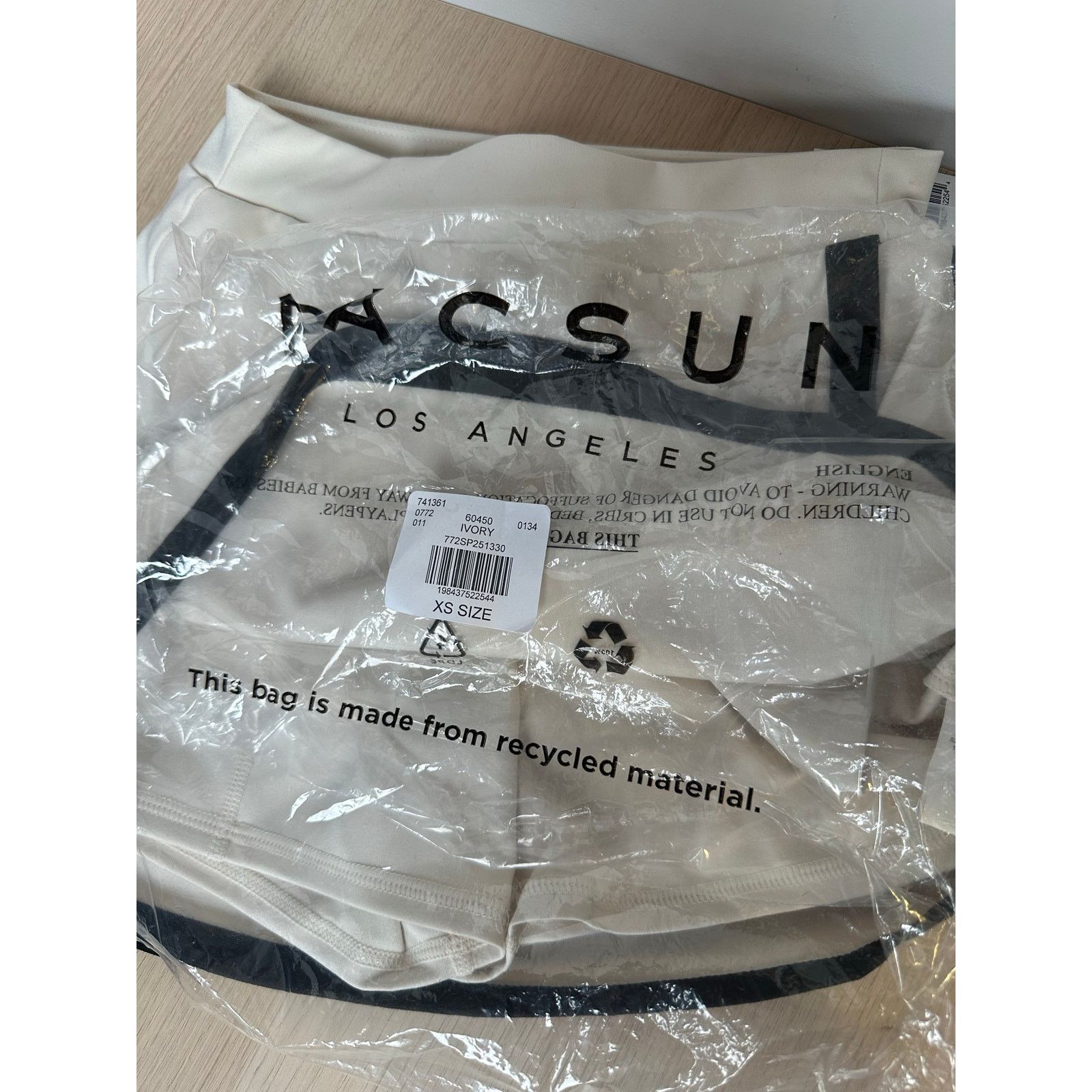 Pacsun PAC 1980 PAC WHISPER Active White Mini Skort - Size XS Size 26" / US 2 / IT 38 - 11 Thumbnail