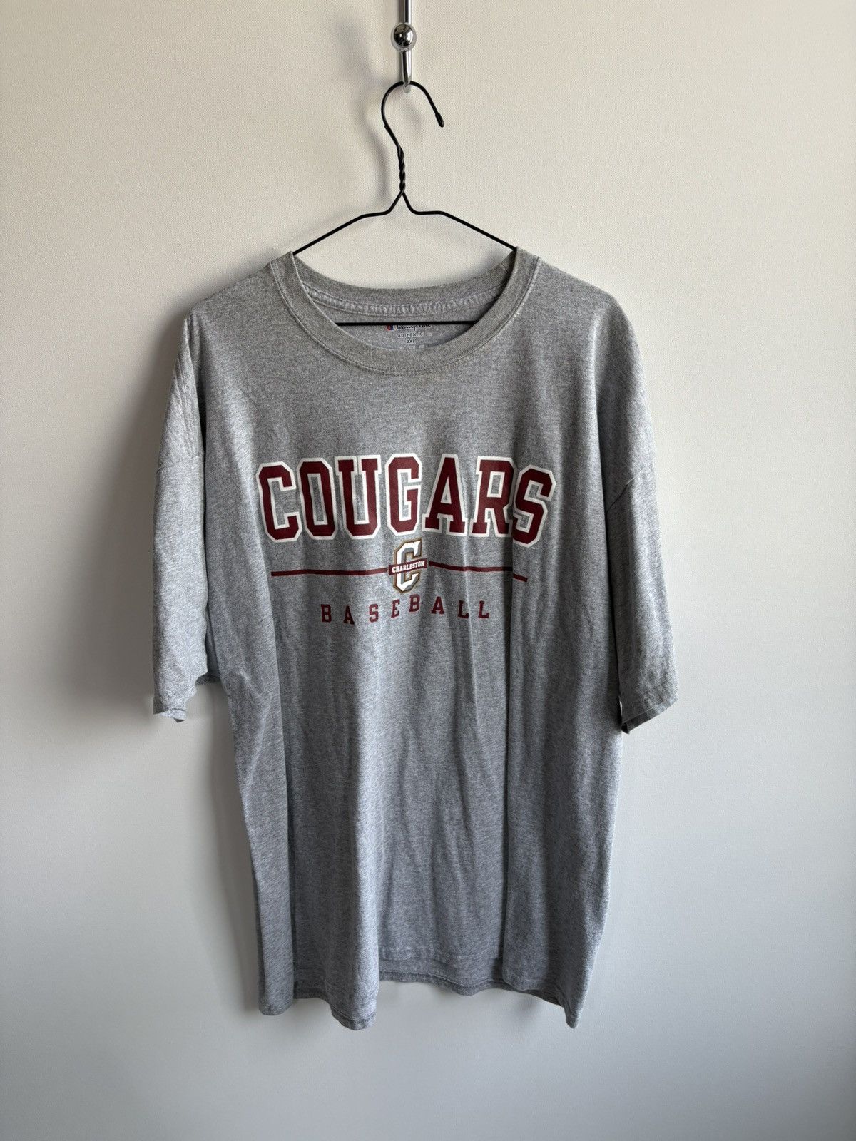 Champion Champion Charleston Cougars Baseball Team T-shirt Sportswear Size US XXL / EU 58 / 5 - 1 Thumbnail