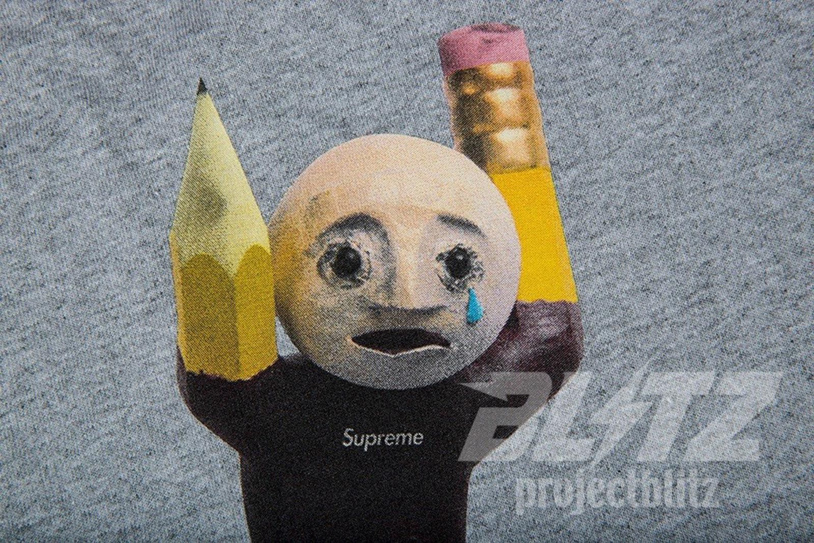 Supreme SS17 Supreme Mike Hill Regretter Tee Grey Size L T-Shirt Size US L / EU 52-54 / 3 - 3 Thumbnail
