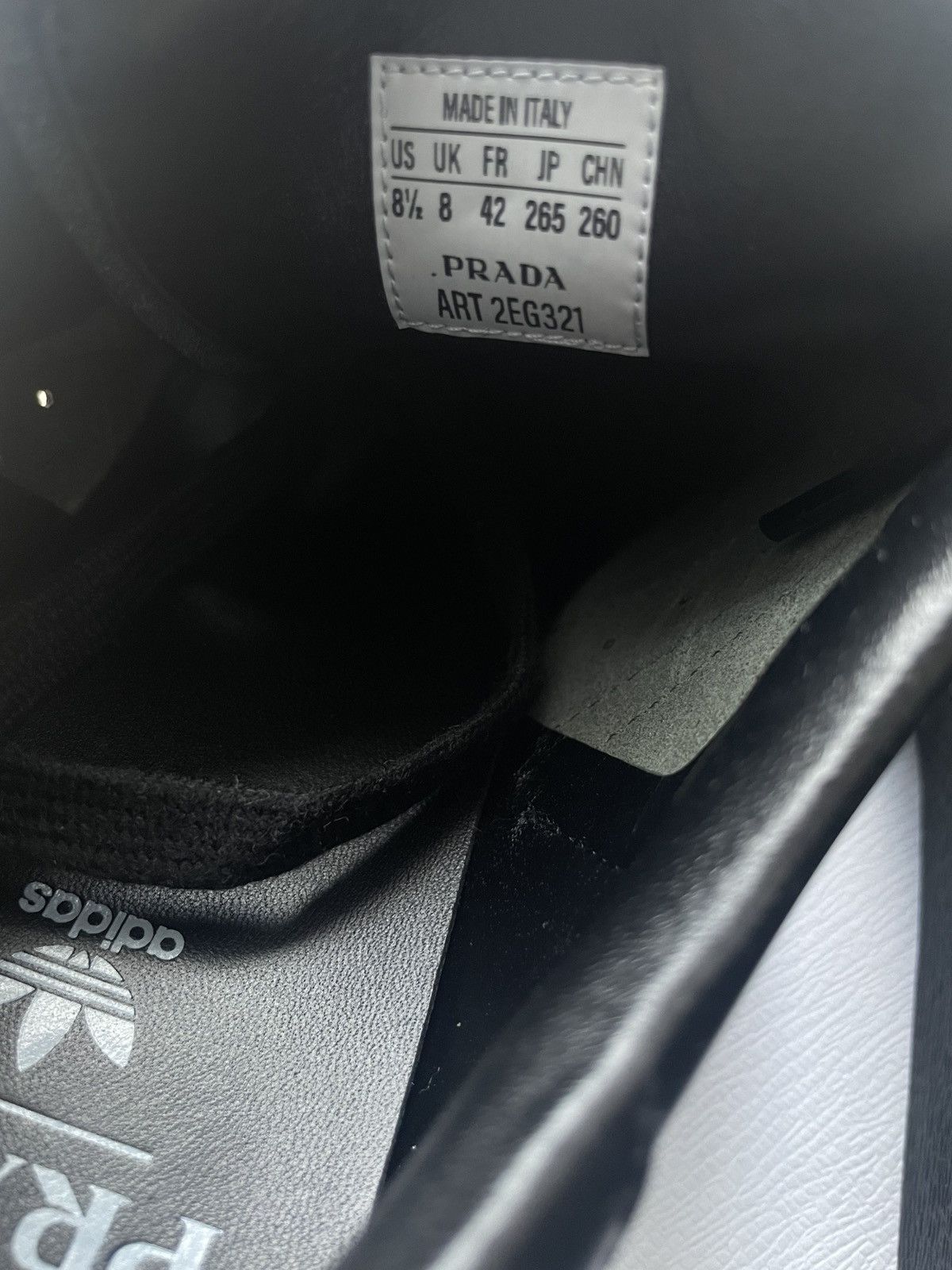 Adidas × Prada Adidas x Prada Superstar Size US 8.5 / EU 41-42 - 2 Thumbnail