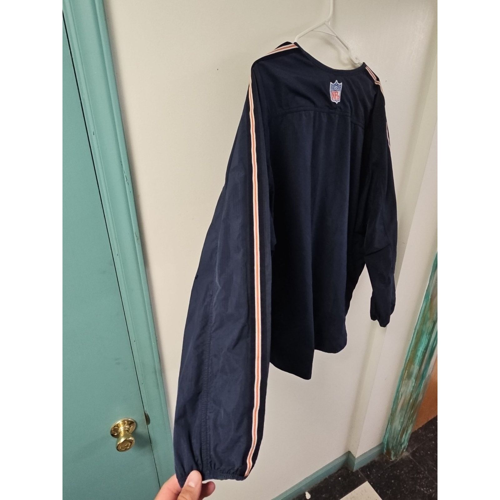 Nike Chicago Bears Nike Pro Line XL Pullover Jacket Made In USA Size US XL / EU 56 / 4 - 12 Thumbnail