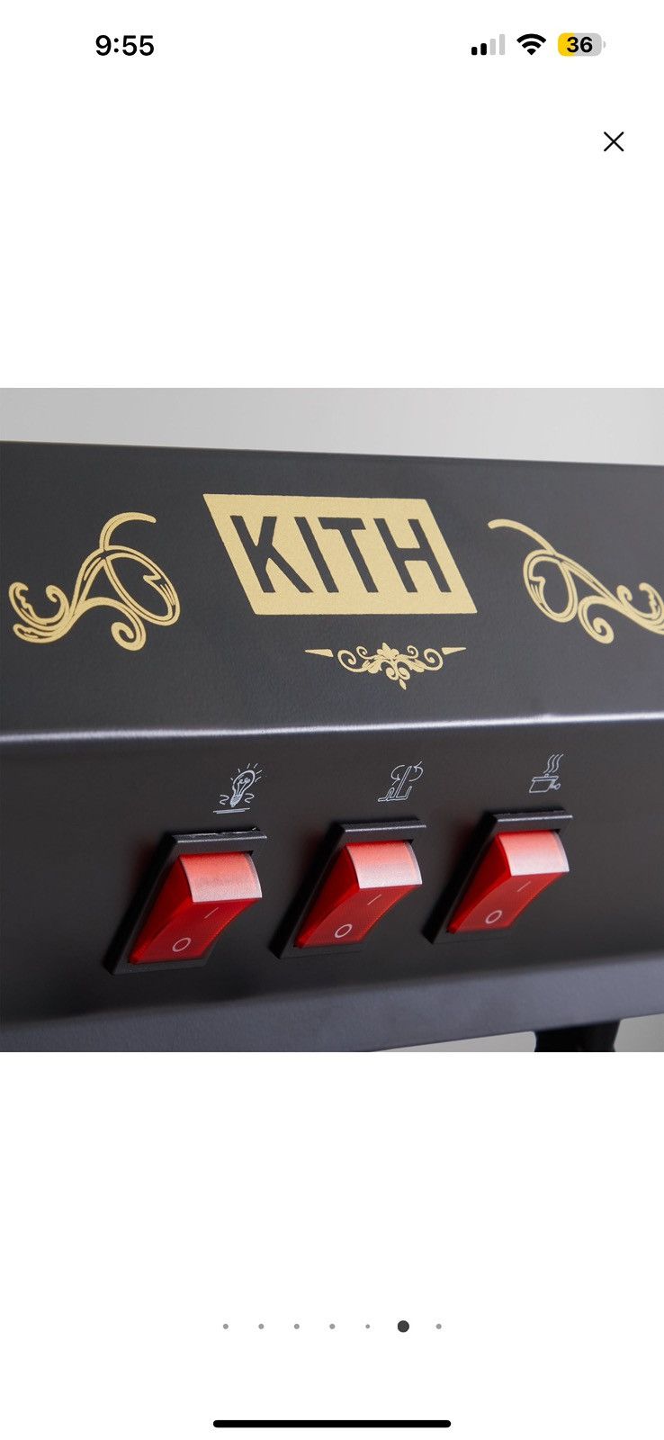 Kith Kith Kithmas popcorn Cart/ Machine Size ONE SIZE - 6 Thumbnail