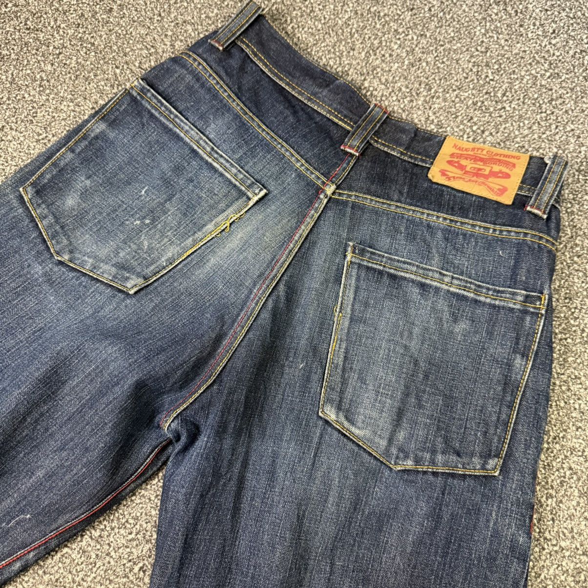 Seditionaries Y2K Japanese Streetwear Naughty Skateboard Denim Size US 32 / EU 48 - 6 Thumbnail