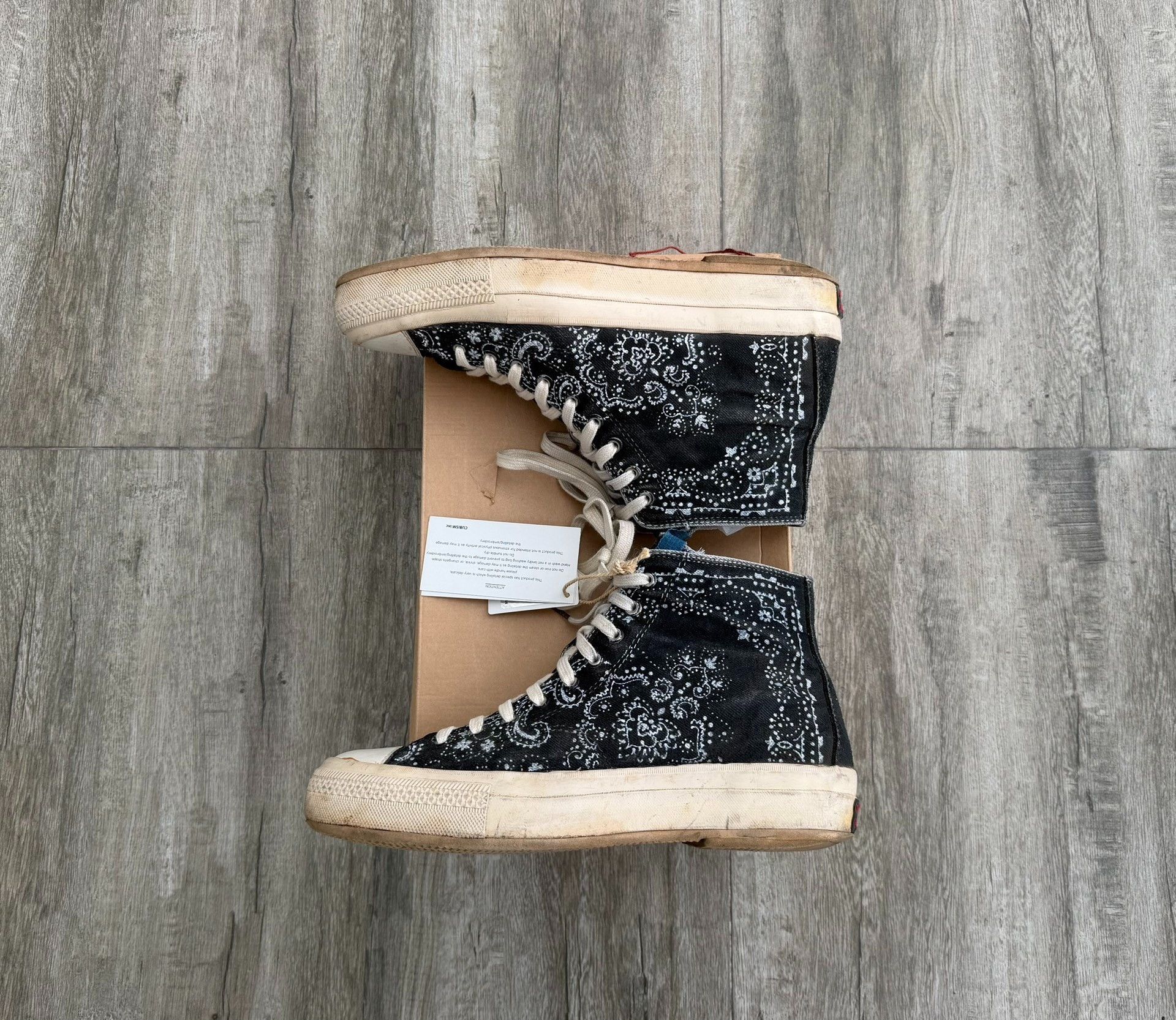 Visvim VISVIM Skagway Hi Denim Bandana Size US 9 / EU 42 - 2 Thumbnail