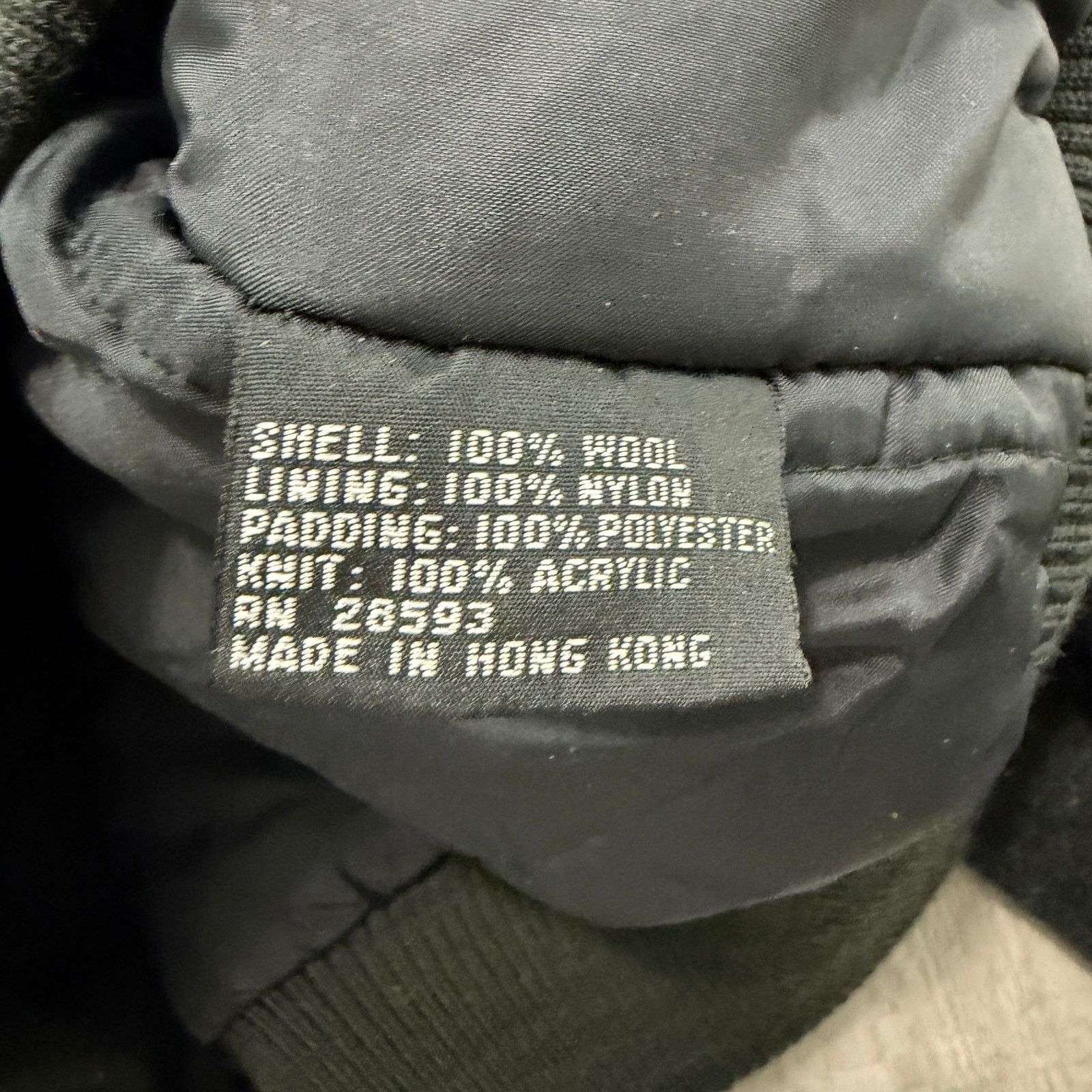 Vintage Vintage Members Only Bomber Jacket Men's 4XL Grey 100% Wool Size US XXL / EU 58 / 5 - 7 Thumbnail