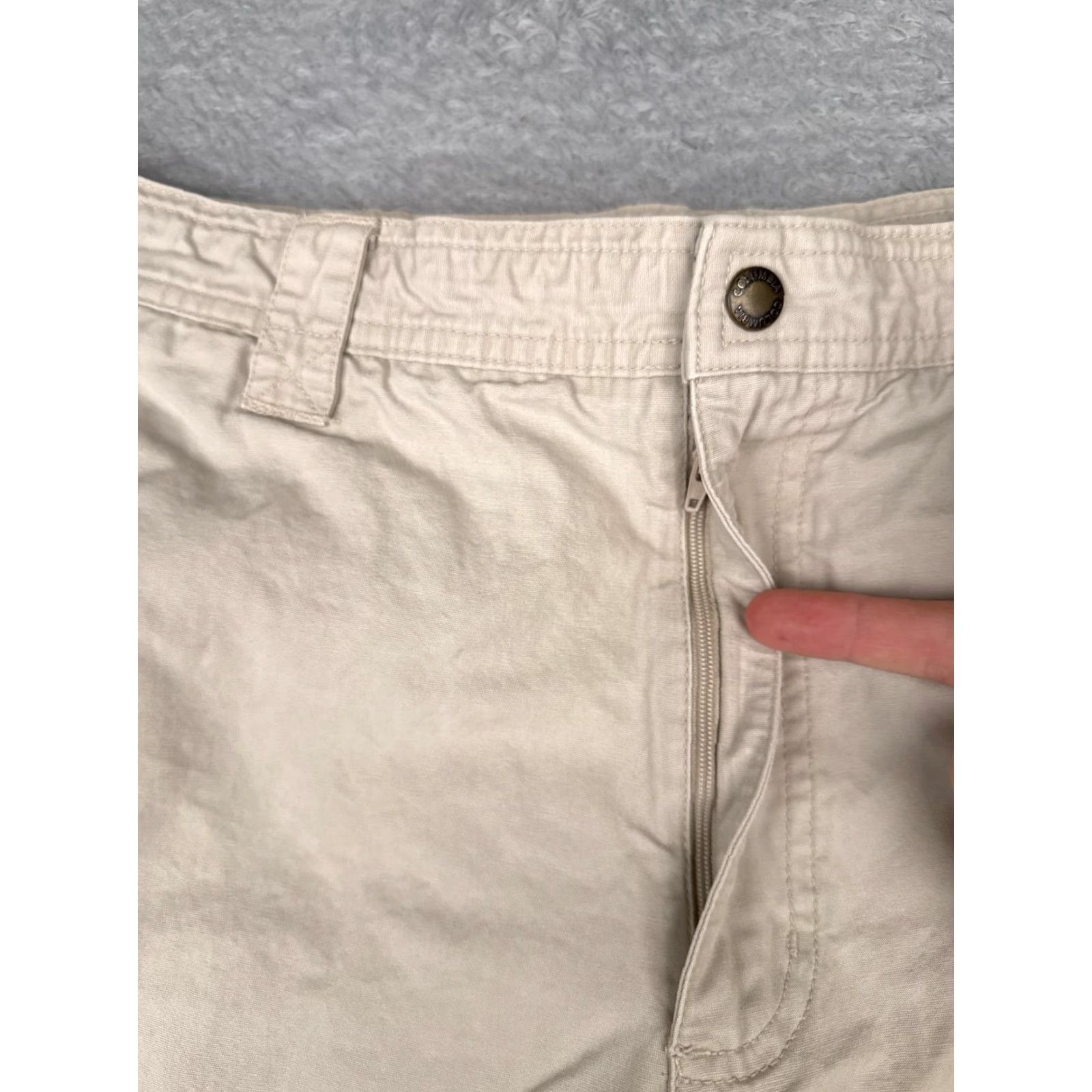 Vintage VINTAGE Columbia Shorts Mens 38 Beige Cargo 100% Cotton Hike Camping 38x10 READ Size US 38 / EU 54 - 6 Thumbnail