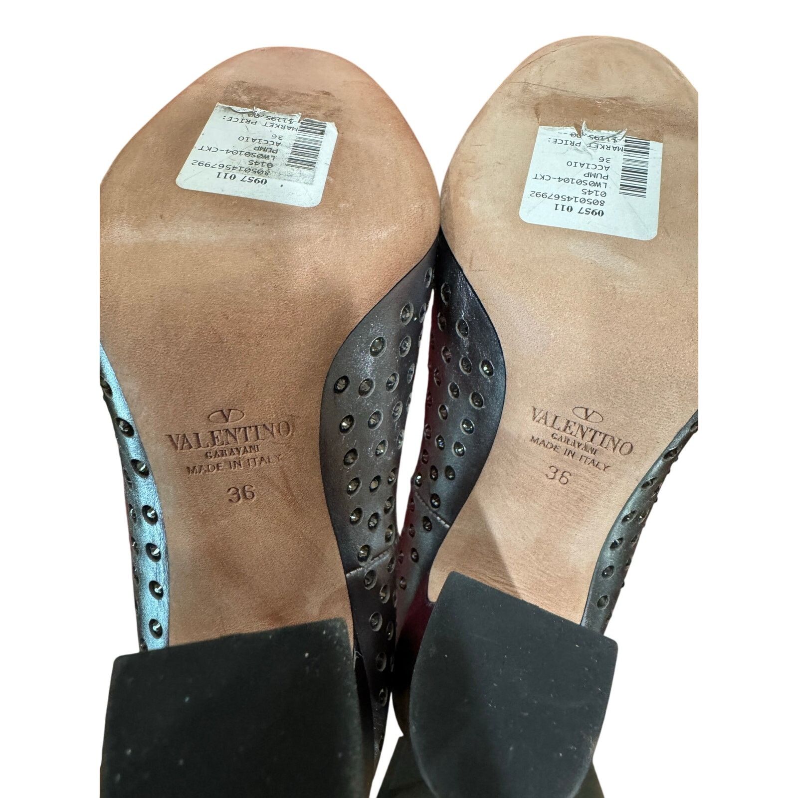 Valentino Valentino Garavani Tango Crystal-Embellished Pumps sz 36 EU Size US 6 / IT 36 - 7 Thumbnail