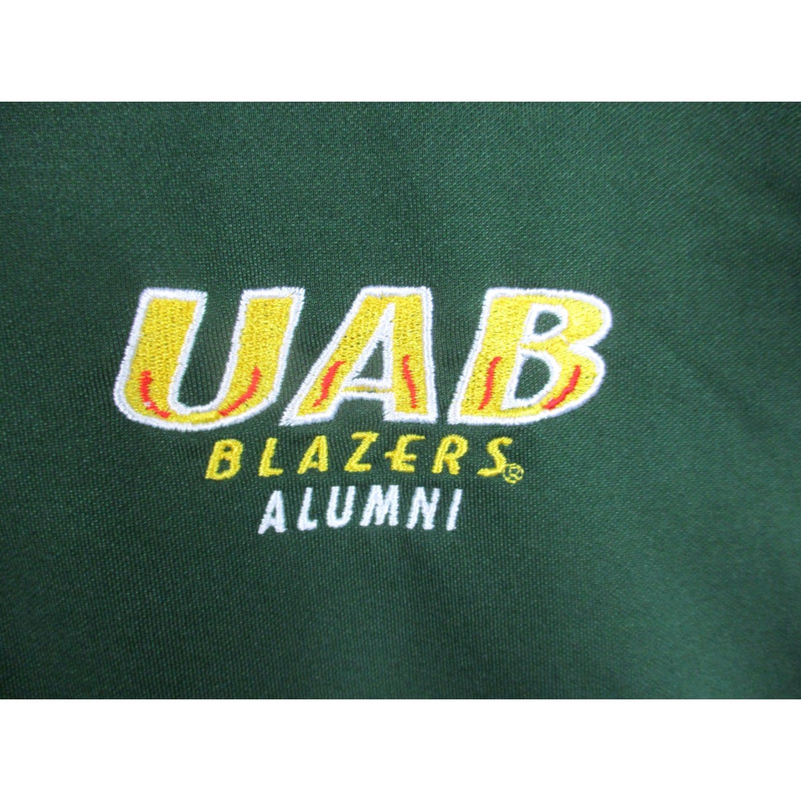 Under Armour VINTAGE? No, not vintage. Under Armour Shirt Mens XL Green UAB Blazers Alumni Polo HeatGear Athletic Size US XL / EU 56 / 4 - 2 Thumbnail