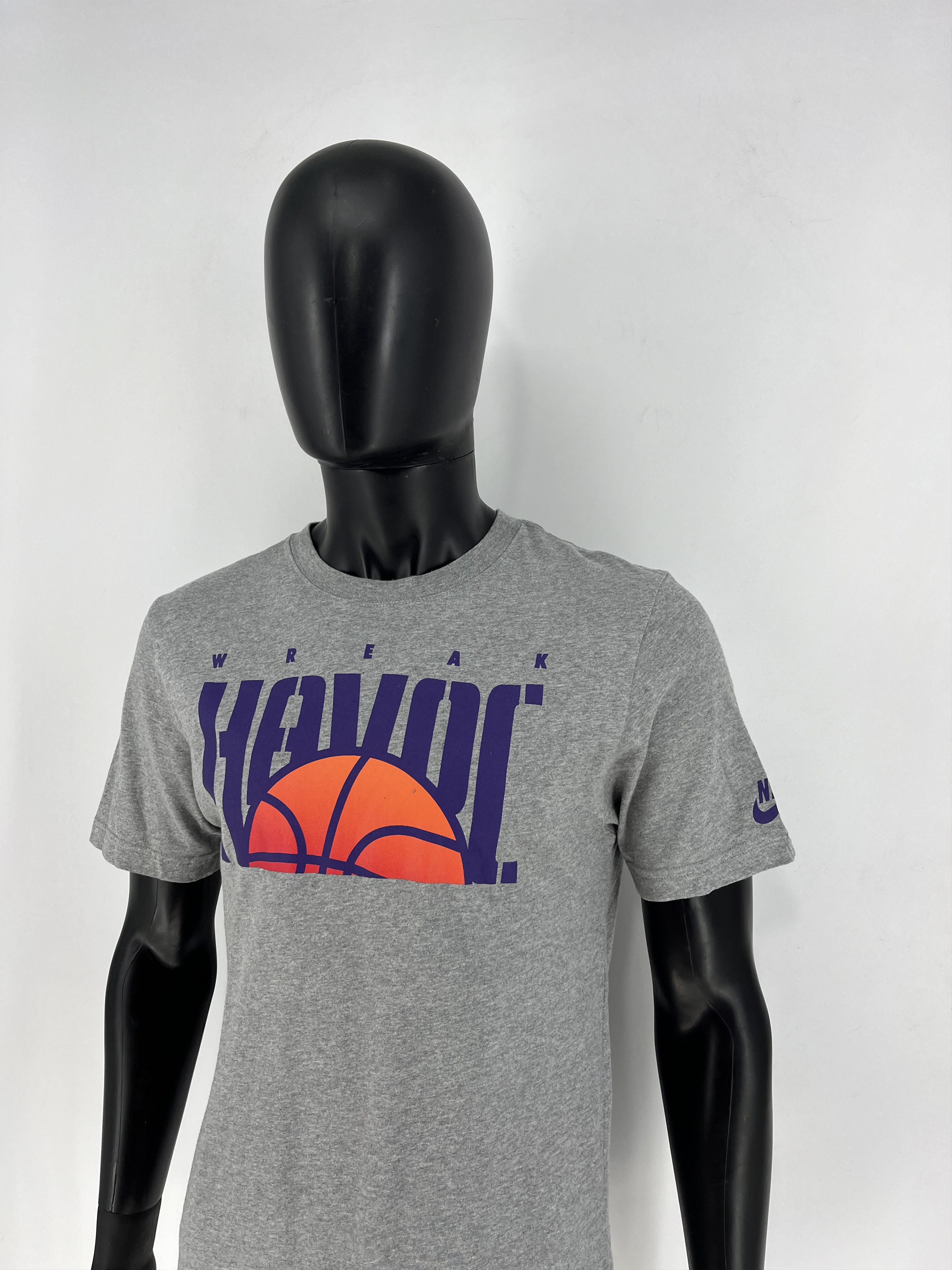 NBA Vintage Nike Wreak NBA Swoosh Logo Tee Travis Scott Style Size US S / EU 44-46 / 1 - 4 Thumbnail