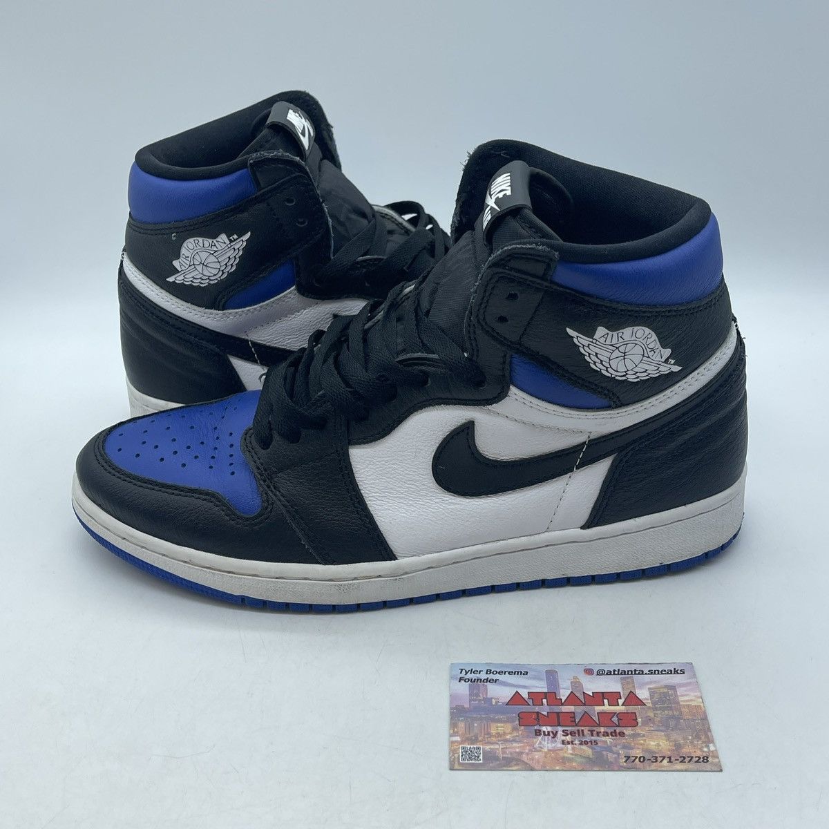 Jordan Brand Air Jordan 1 high royal toe Size US 9.5 / EU 42-43 - 1 Thumbnail