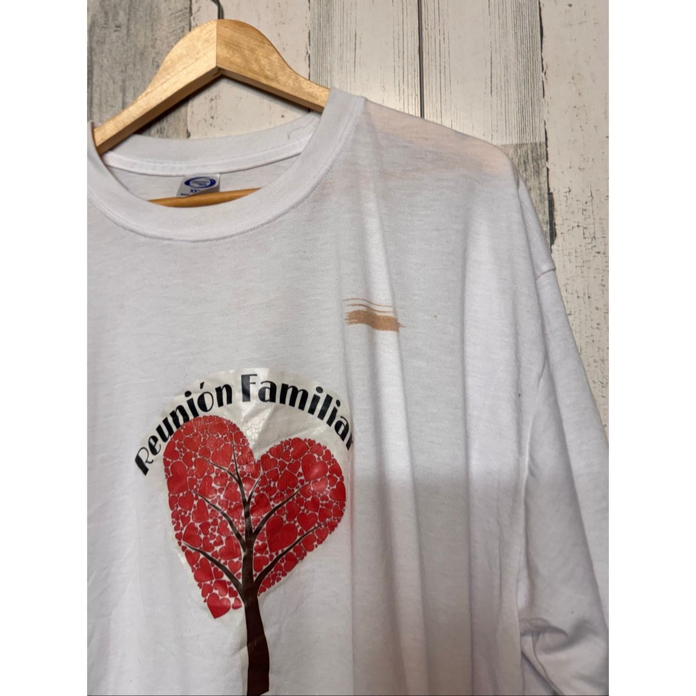 Other Vigor Apparel Reunion Familiar Graphic T-Shirt White Men’s XXXL Performance Polyester Size US XXL / EU 58 / 5 - 4 Thumbnail