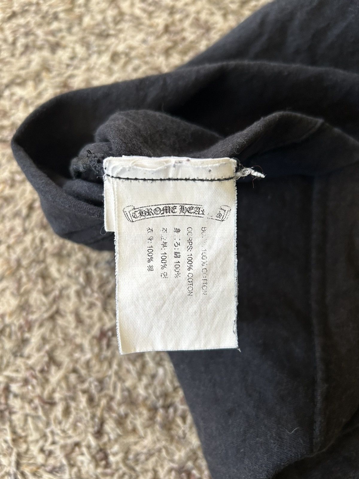 Chrome Hearts Vintage Chrome Hearts Cemetery Pocket Tee Size US S / EU 44-46 / 1 - 9 Thumbnail