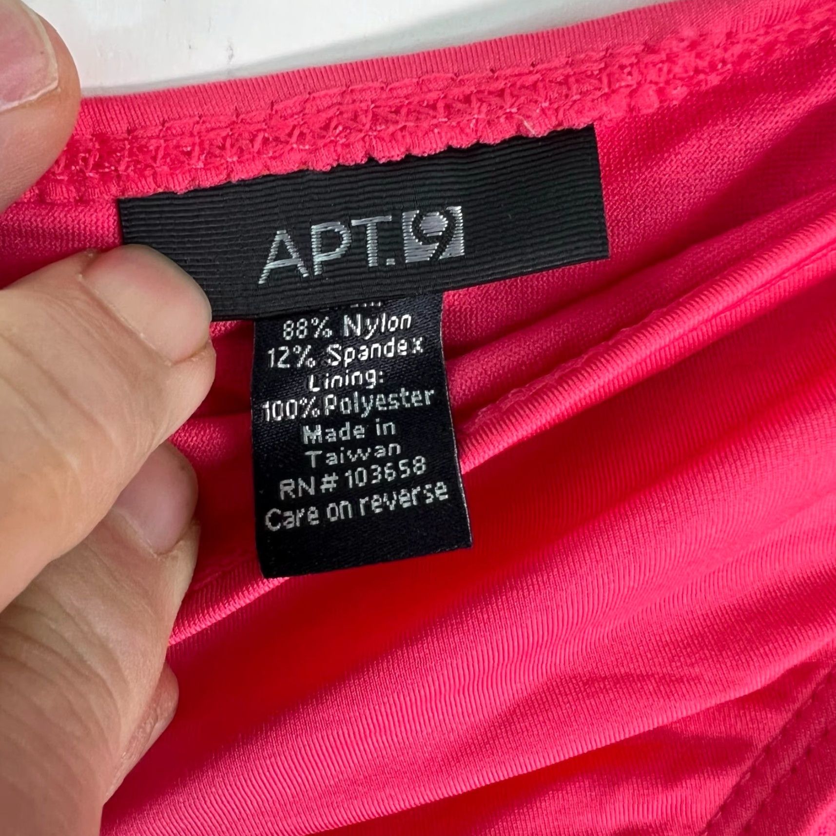 Apt. 9 VINTAGE Apt. 9 Women's Bikini Bottom Size 10 Pink Solid Swimwear Hipster Beach 90s Size 32" / US 10 / IT 46 - 3 Thumbnail