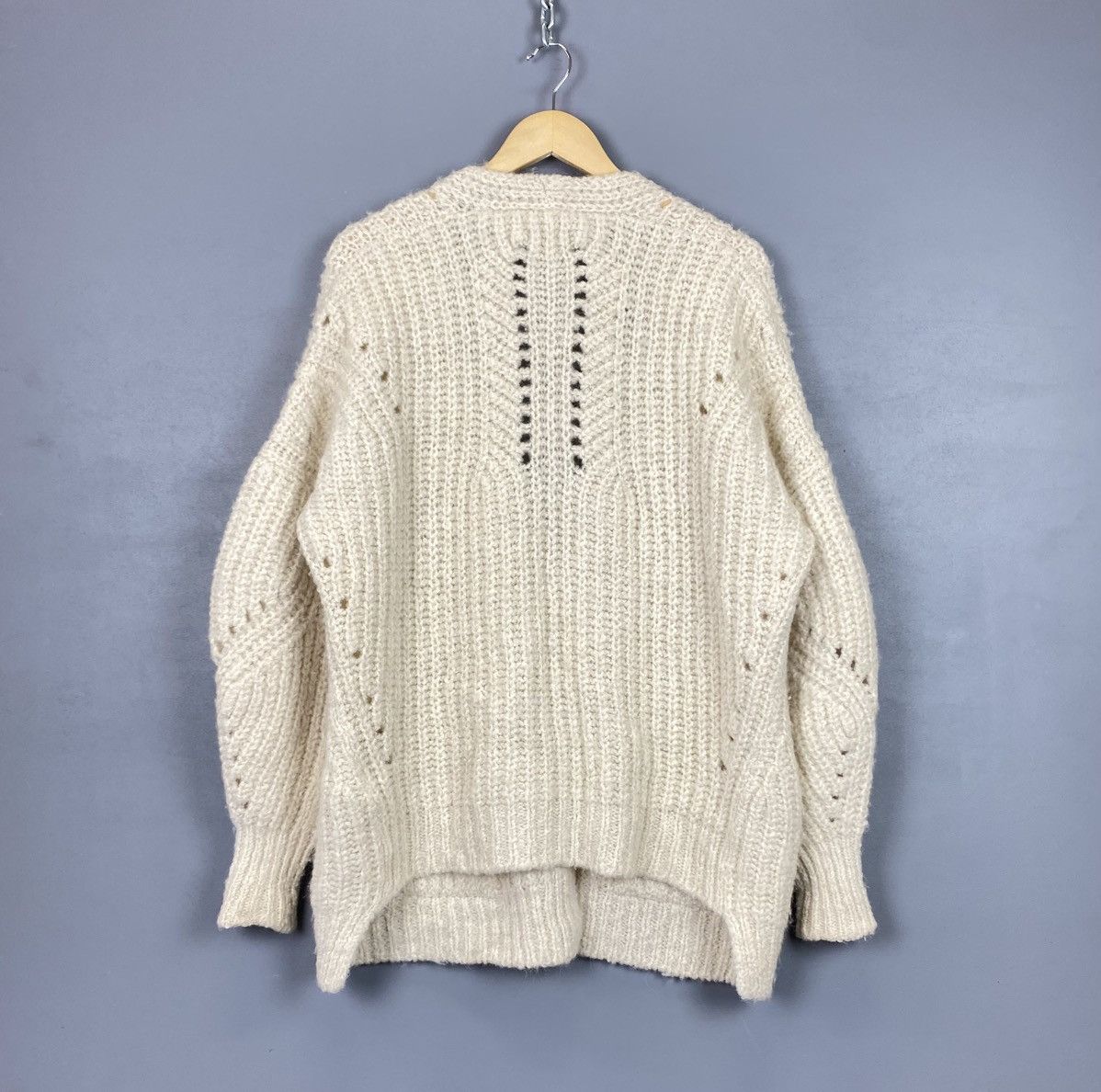 Isabel Marant Isabel Marant Alpaca Wool Knitted Cardigan Style Fisherman Size M / US 6-8 / IT 42-44 - 12 Thumbnail