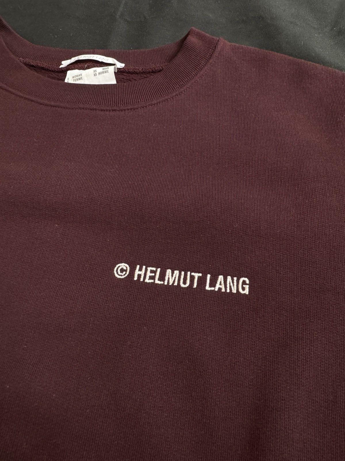 Helmut Lang Helmult Lang Maroon Pink Sweater XS Size US S / EU 44-46 / 1 - 2 Thumbnail