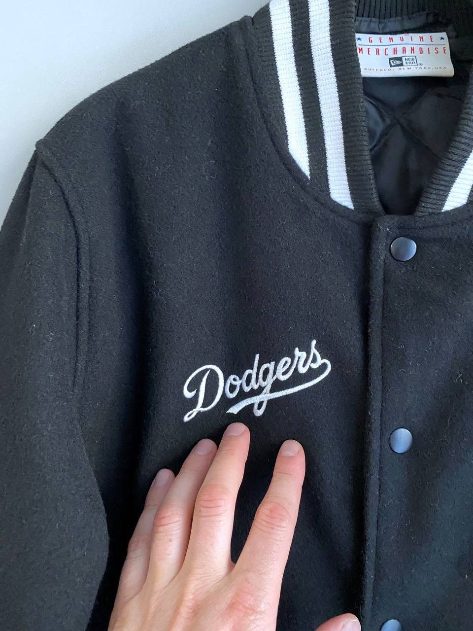 New Era New Era x MLB Los Angeles Dodgers Wool Bomber Jacket, Size L Size US L / EU 52-54 / 3 - 6 Thumbnail