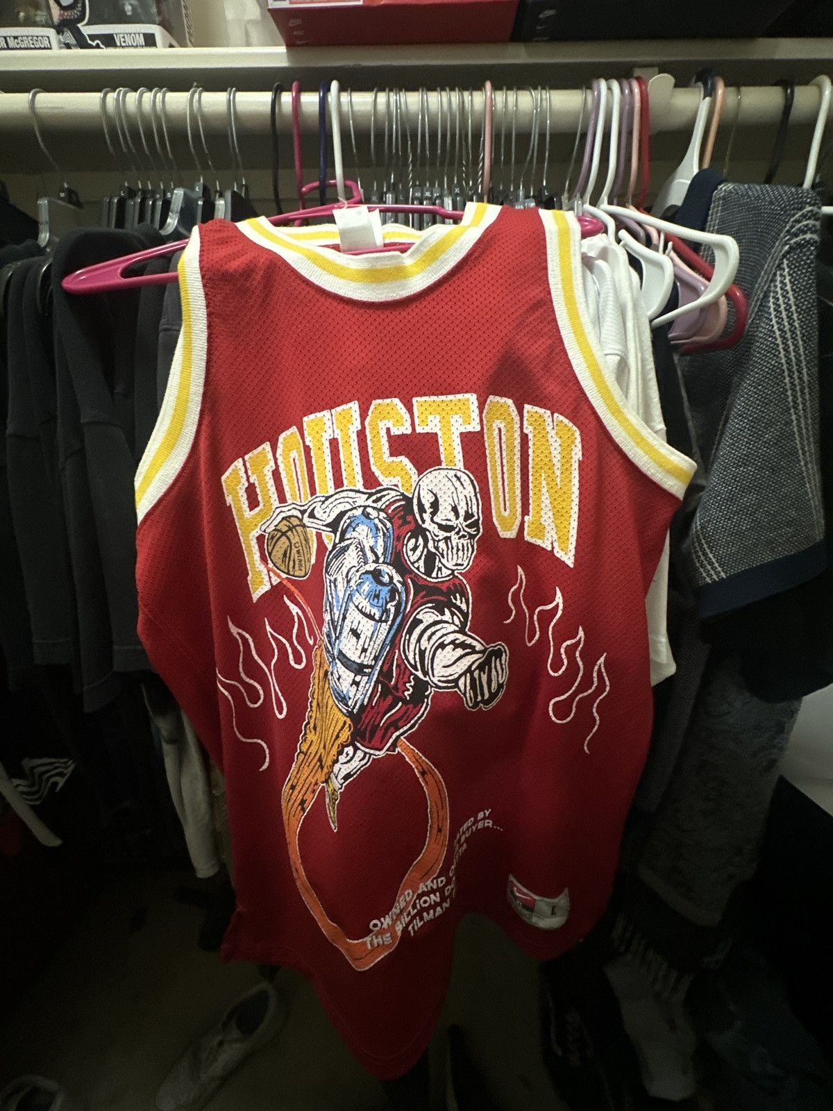 Warren Lotas Houston Rockets Warren Lotas Jesery Size US L / EU 52-54 / 3 - 1 Thumbnail