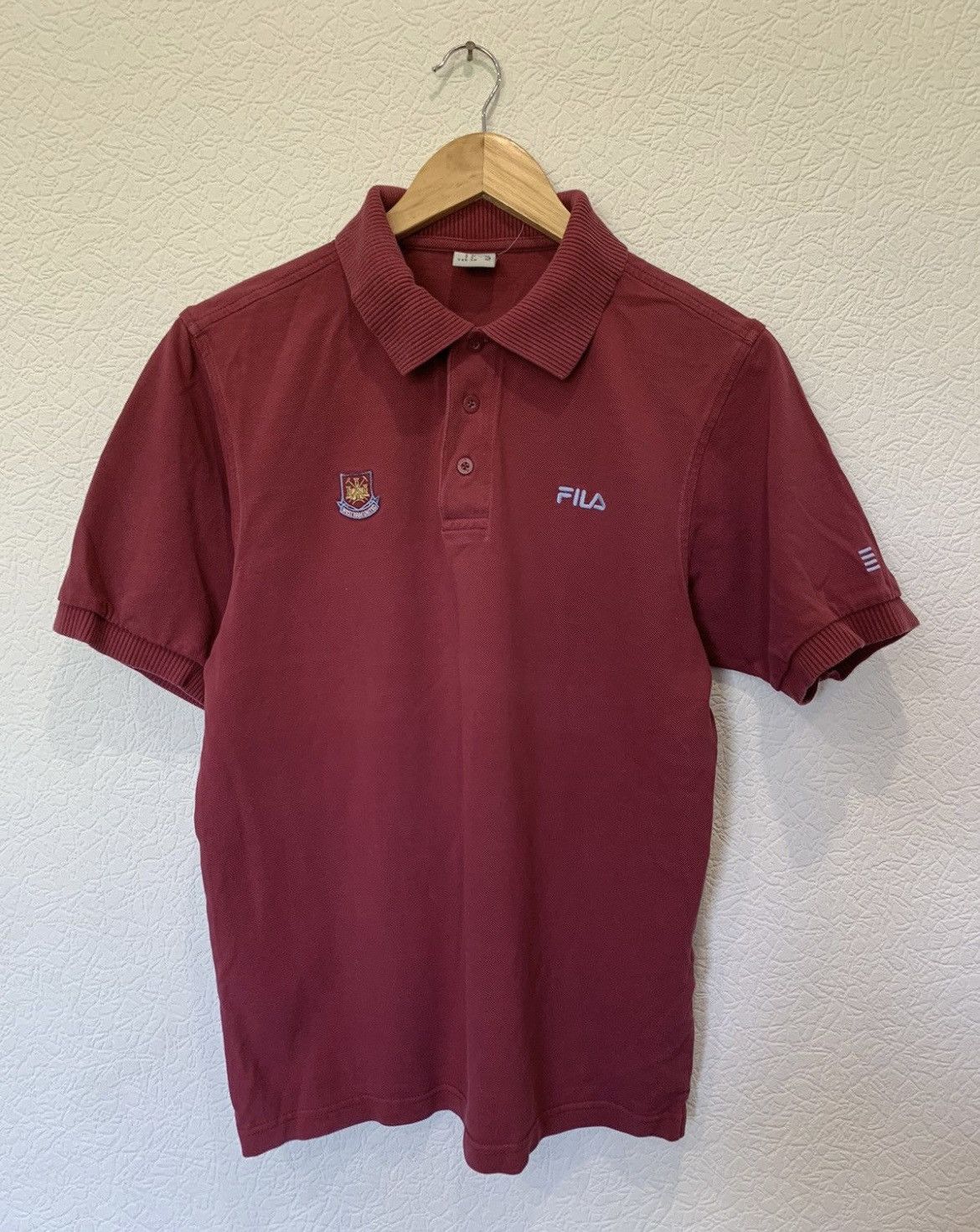 Fila Vintage 00’s Fila West Ham Polo Shirt Size US S / EU 44-46 / 1 - 1 Thumbnail
