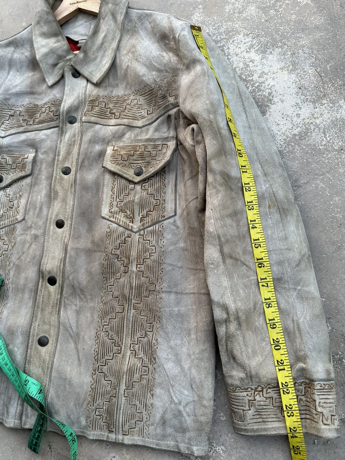 Leather 60’s Vintage Horse Suede Leather American Heritage Jacket Size US M / EU 48-50 / 2 - 22 Thumbnail