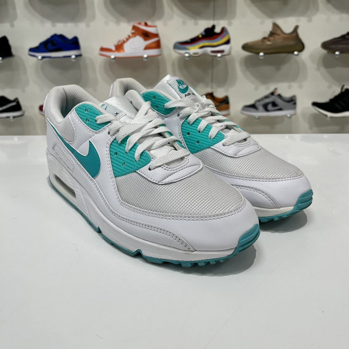Nike Nike Air Max 90 Hyper Jade Size US 11.5 / EU 44-45 - 7 Thumbnail