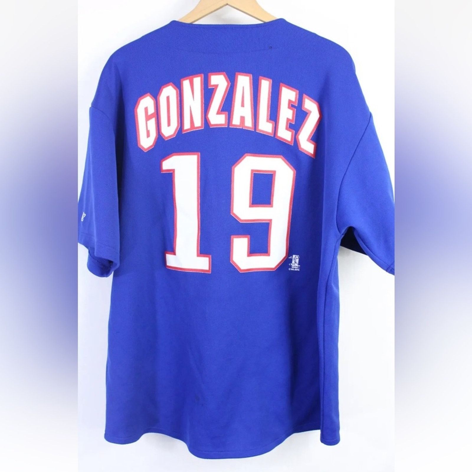 Logo Athletic Vintage Texas Rangers Jersey Juan Gonzalez Logo Athletic Size US XL / EU 56 / 4 - 2 Thumbnail