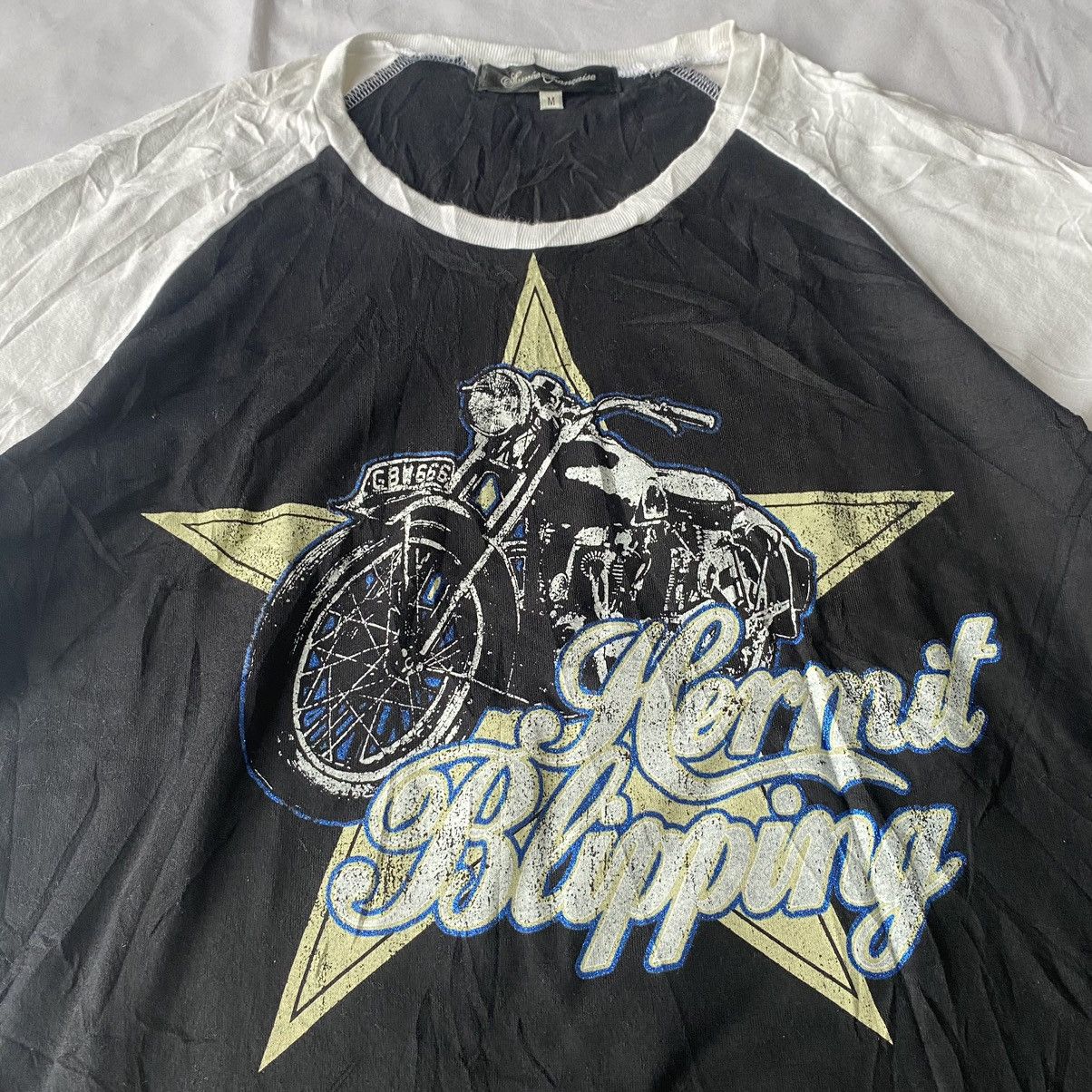 If Six Was Nine × Japanese Brand × Le Grande Bleu (L.G.B.) Japanese Junk Plug Hill England Punk Style Tees Size US M / EU 48-50 / 2 - 4 Thumbnail