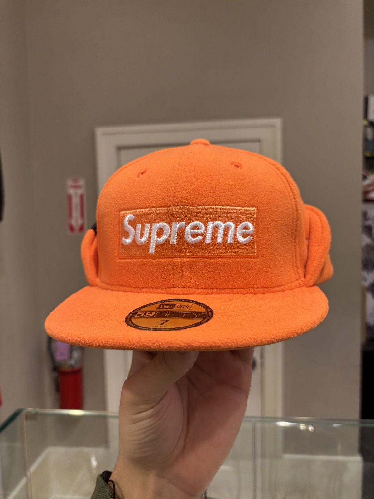 New Era Supreme Earflap Hat | Grailed