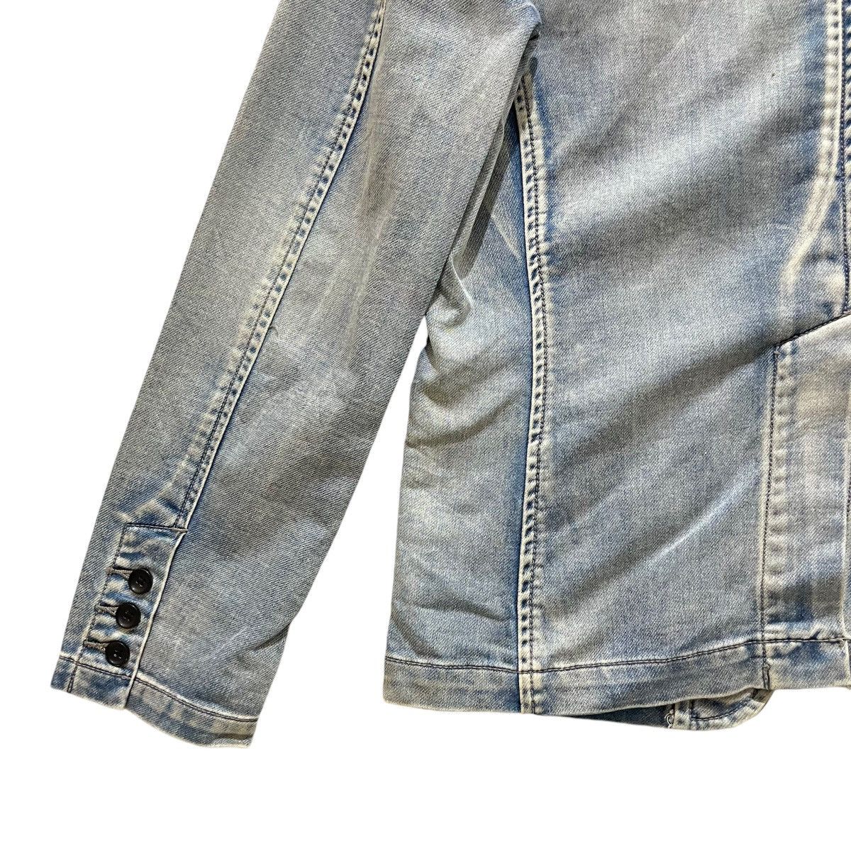 If Six Was Nine × Japanese Brand × semanticdesign Semantic Design Distressed Denim Jacket Size US S / EU 44-46 / 1 - 11 Thumbnail