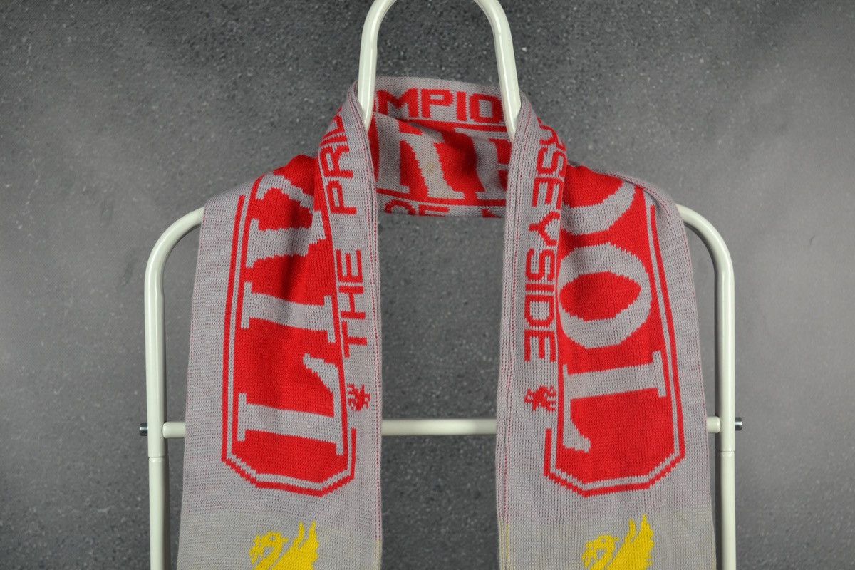 Vintage Vintage 90s Liverpool Football Scarf Soccer Retro Size ONE SIZE - 2 Thumbnail
