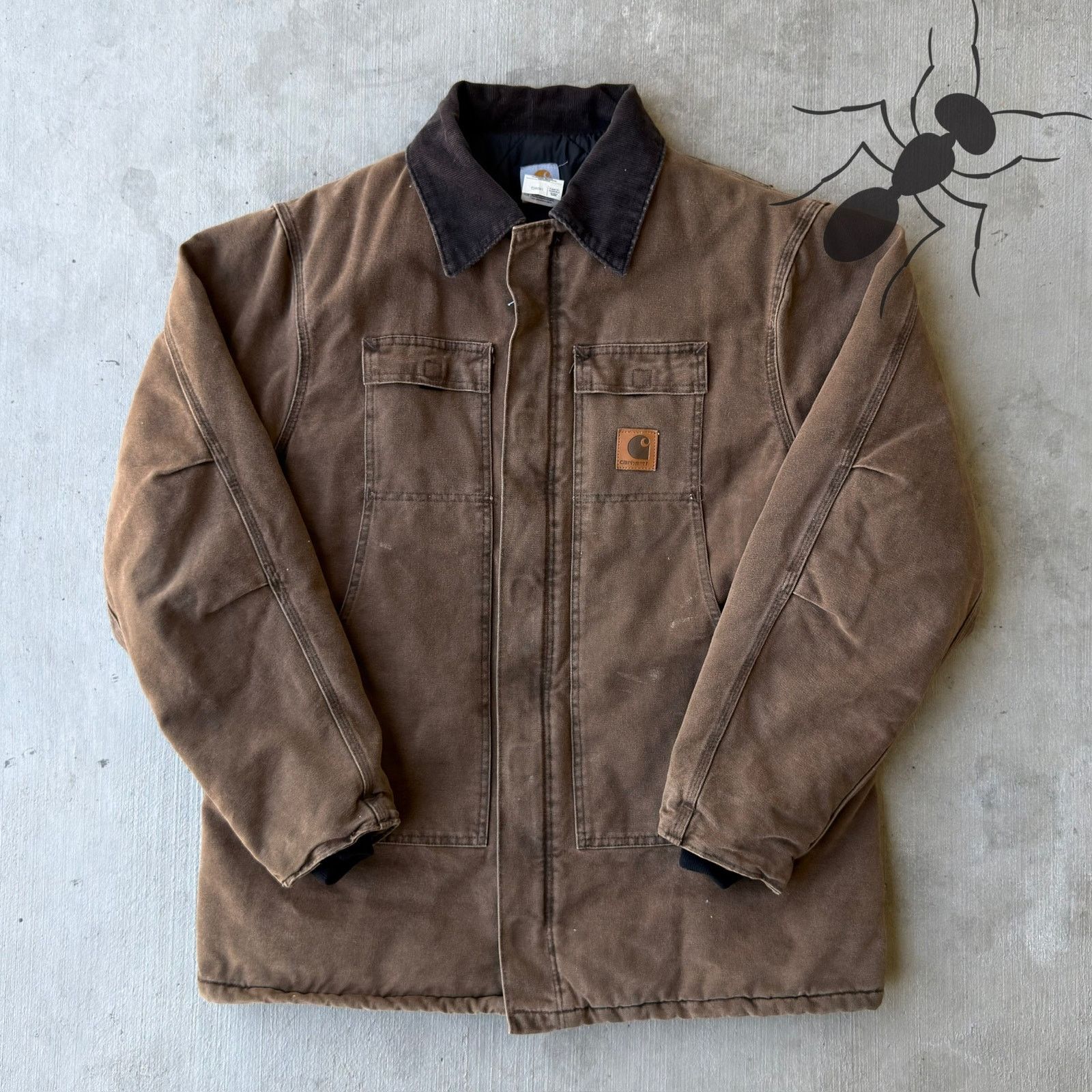 Carhartt × Vintage Carhartt C26 CHT brown arctic work wear jacket Size US XL / EU 56 / 4 - 1 Thumbnail