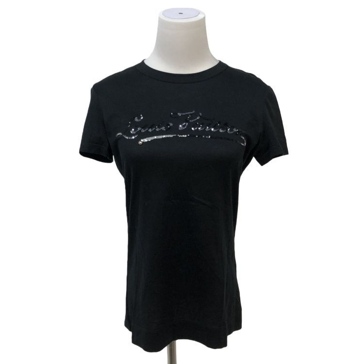 Louis Vuitton Louis Vuitton Sequin Logo T-Shirt Size XS Size XS / US 0-2 / IT 36-38 - 1 Thumbnail