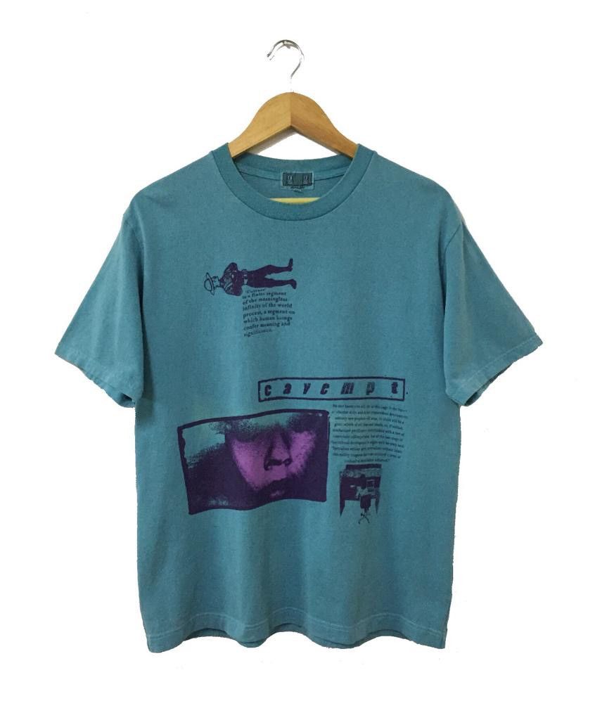Cav Empt × Japanese Brand CAV EMPT CE TEXT LOGO JAPANESE STREETWEAR BRAND TSHIRT Size US M / EU 48-50 / 2 - 1 Thumbnail