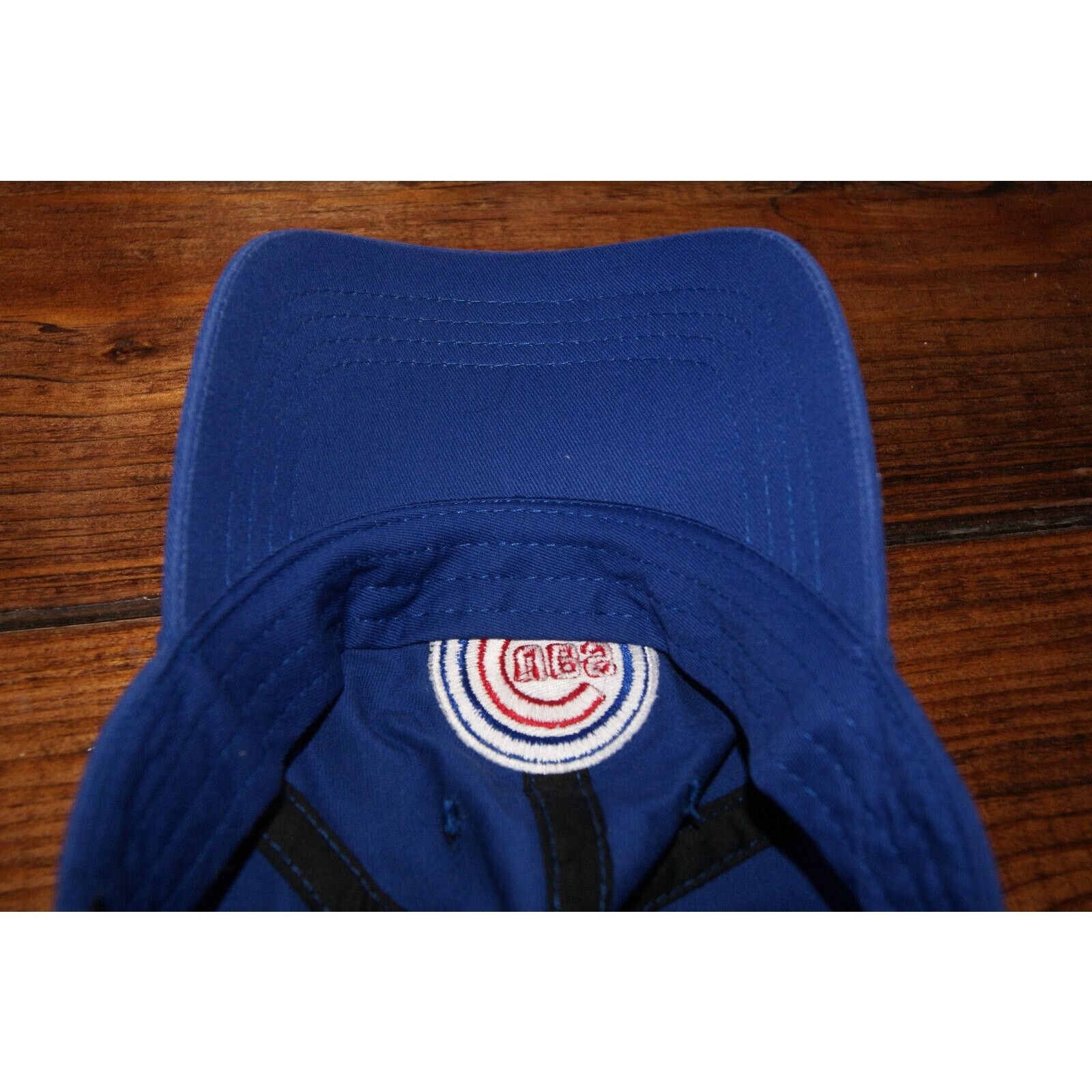 47 Chicago Cubs 47 Womens Blue Strapback Hat Cap Casual Fit EUC Size ONE SIZE - 6 Thumbnail