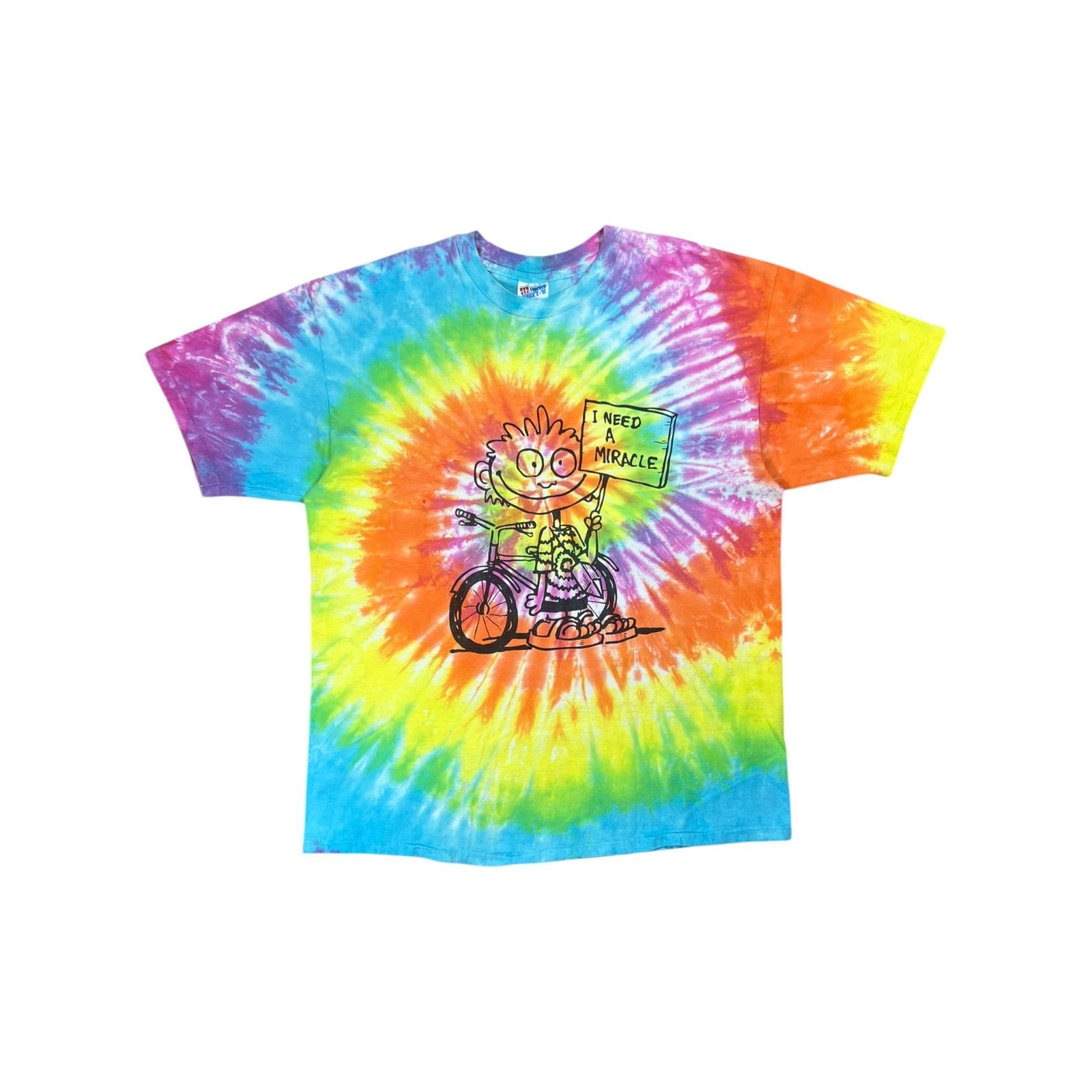 Grateful Dead Vintage 90's Grateful Dead 'Have A Dead Day' Tie Dye